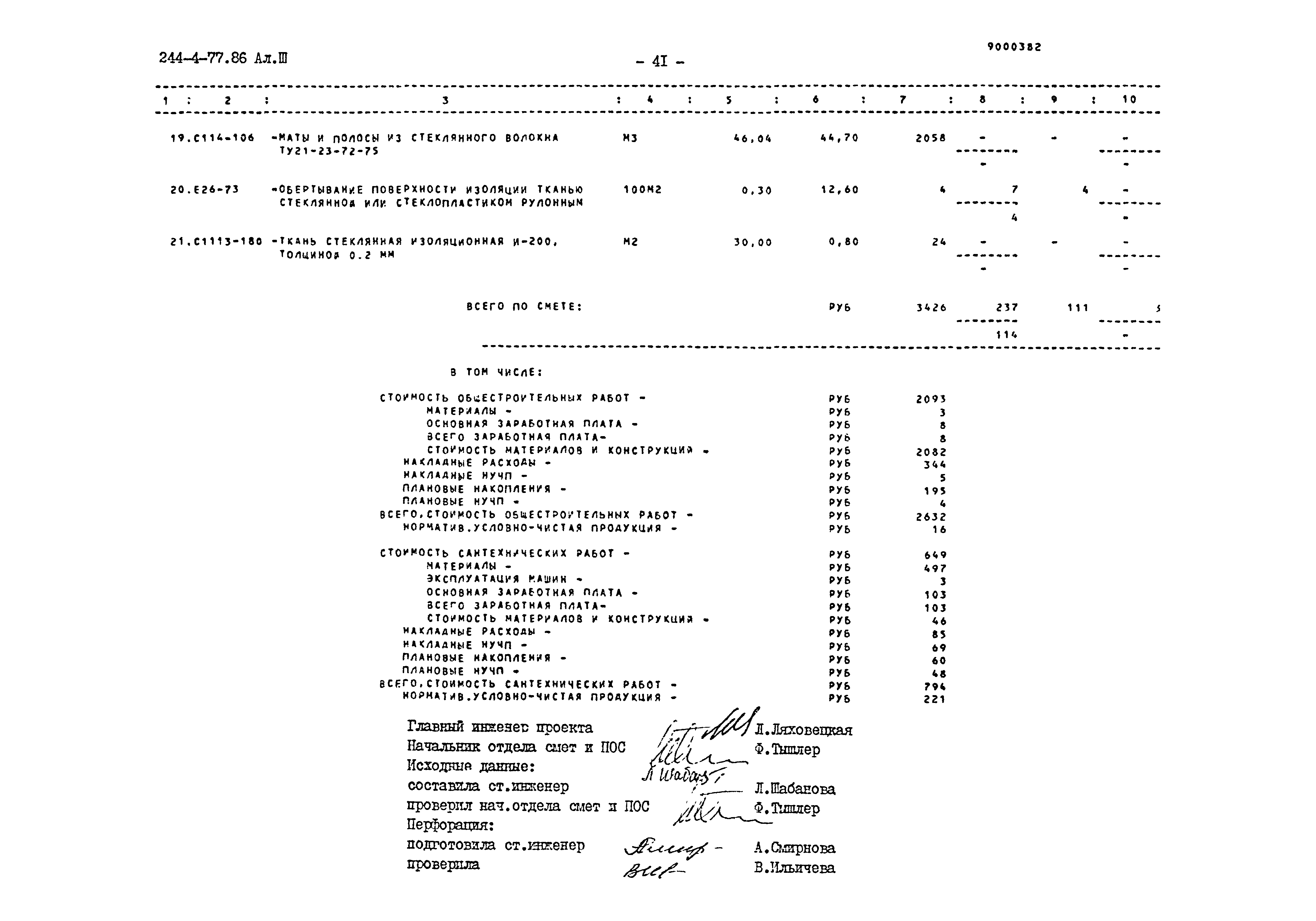 Типовой проект 244-4-77.86