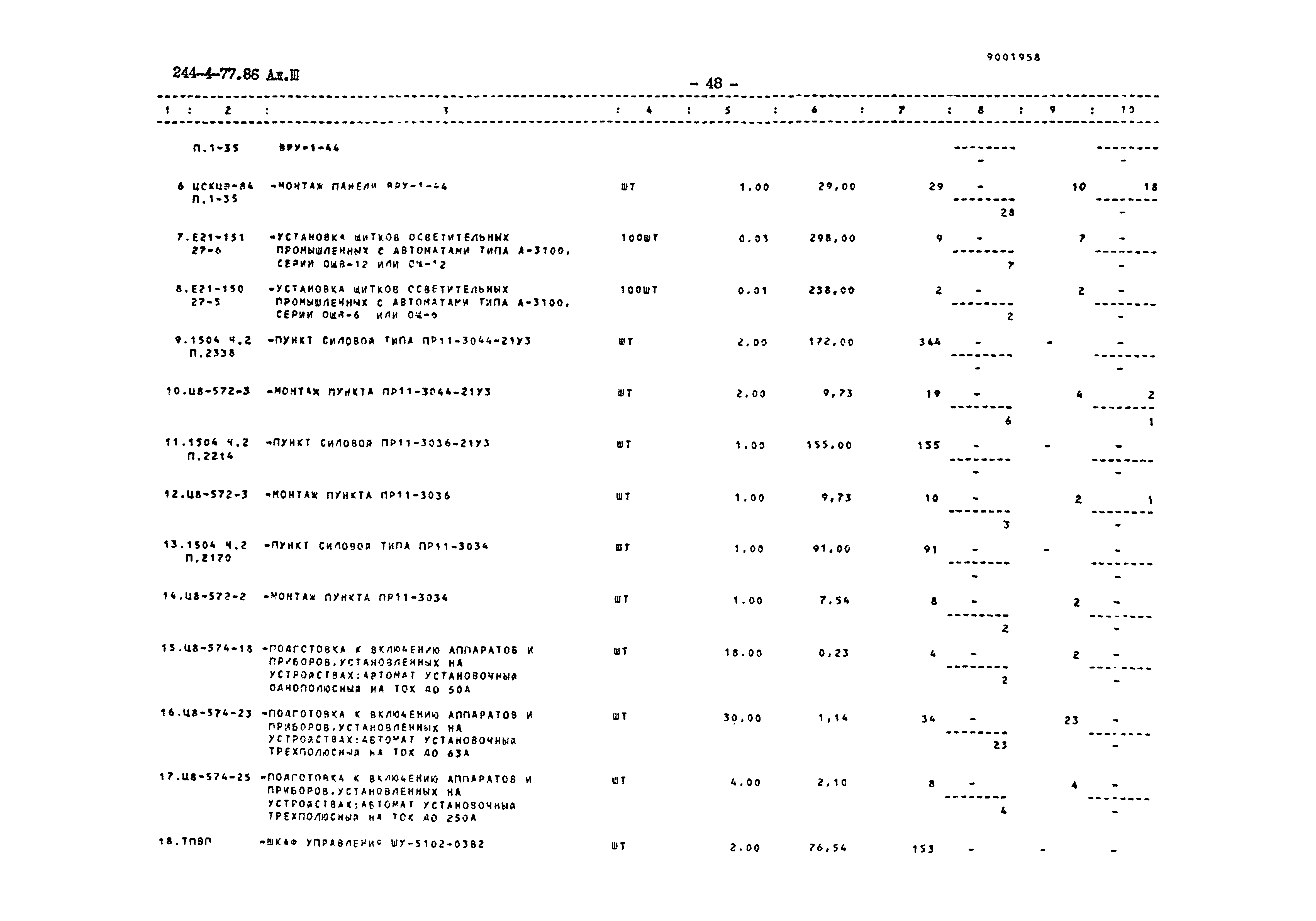 Типовой проект 244-4-77.86