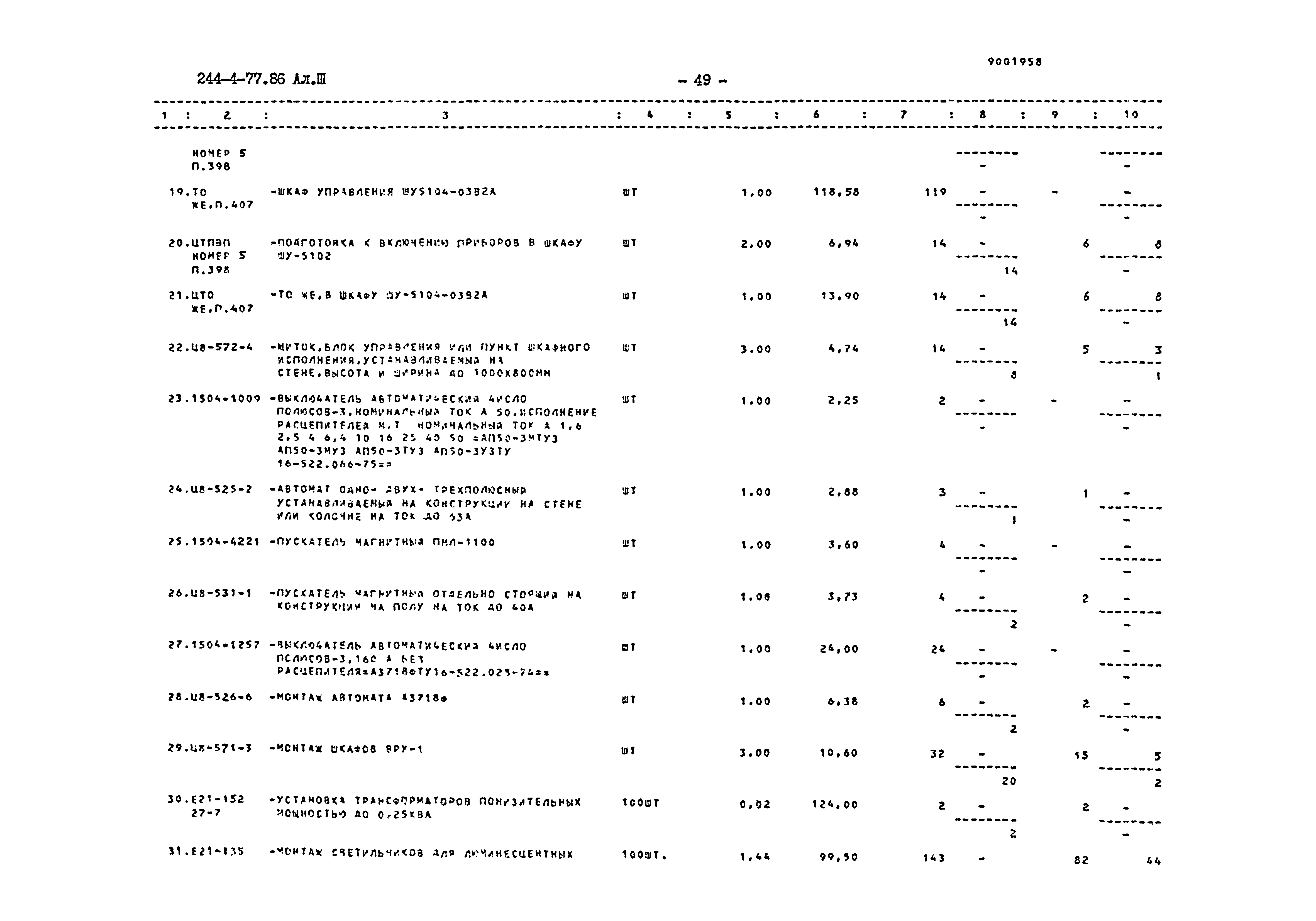 Типовой проект 244-4-77.86
