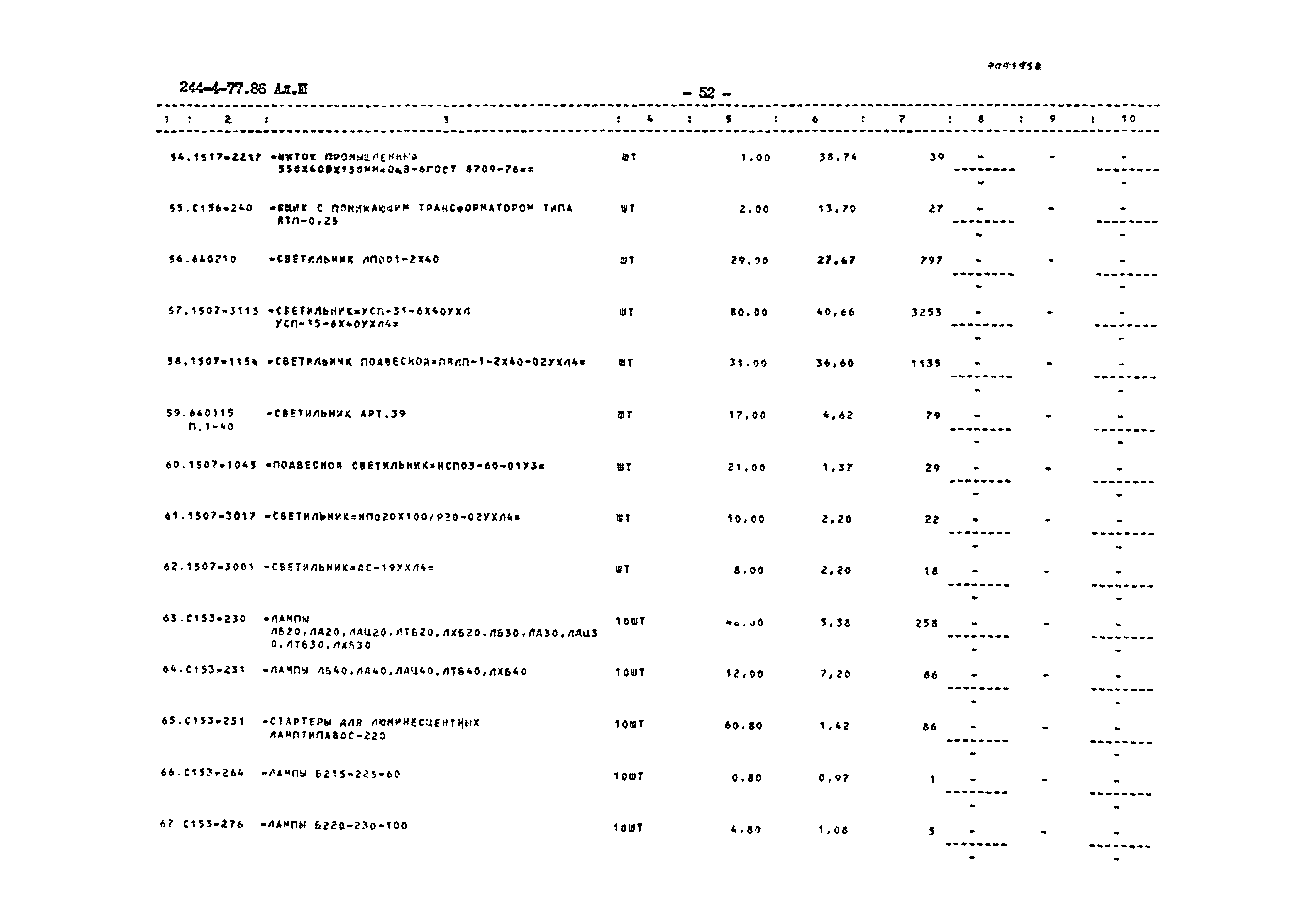 Типовой проект 244-4-77.86