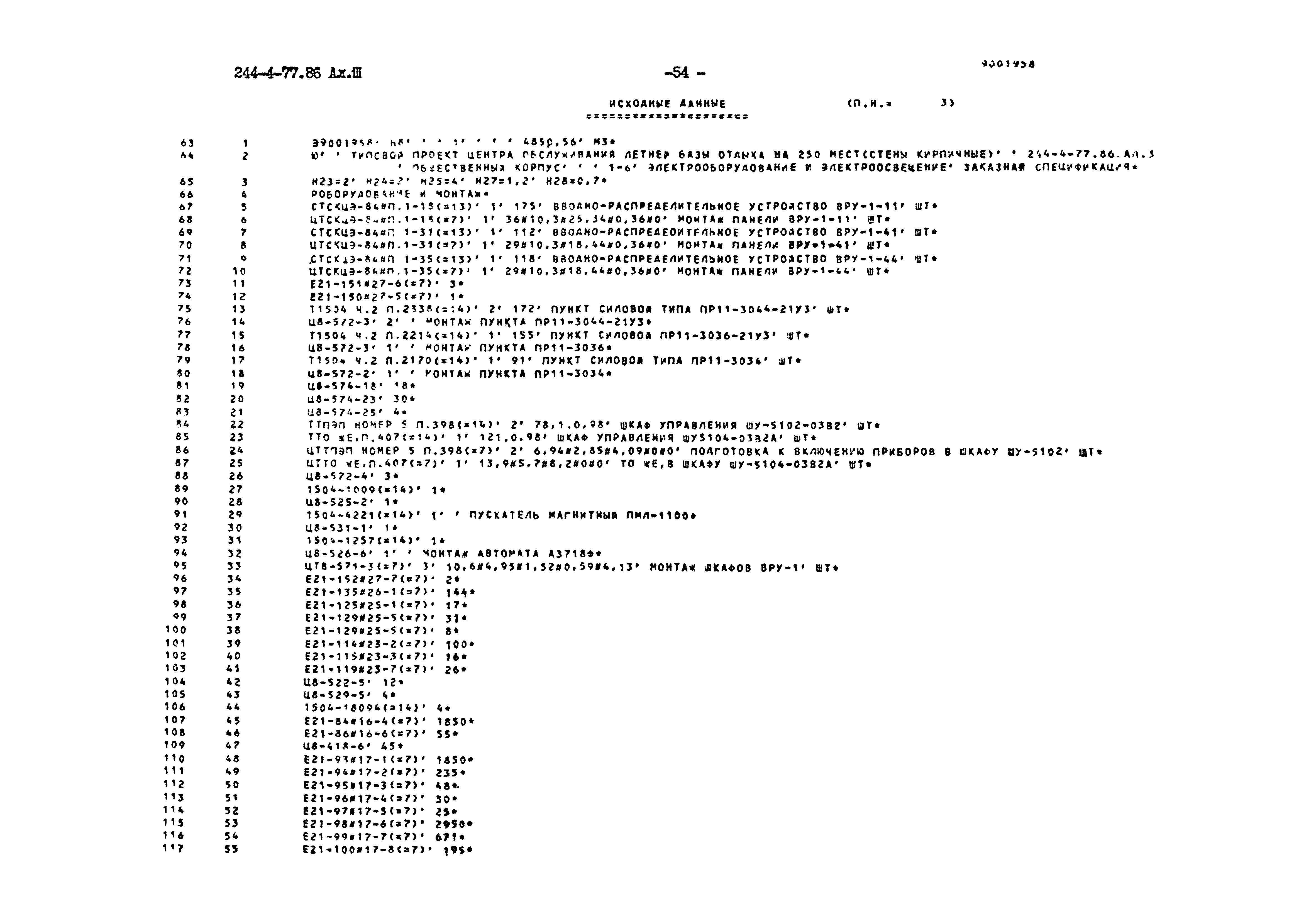 Типовой проект 244-4-77.86