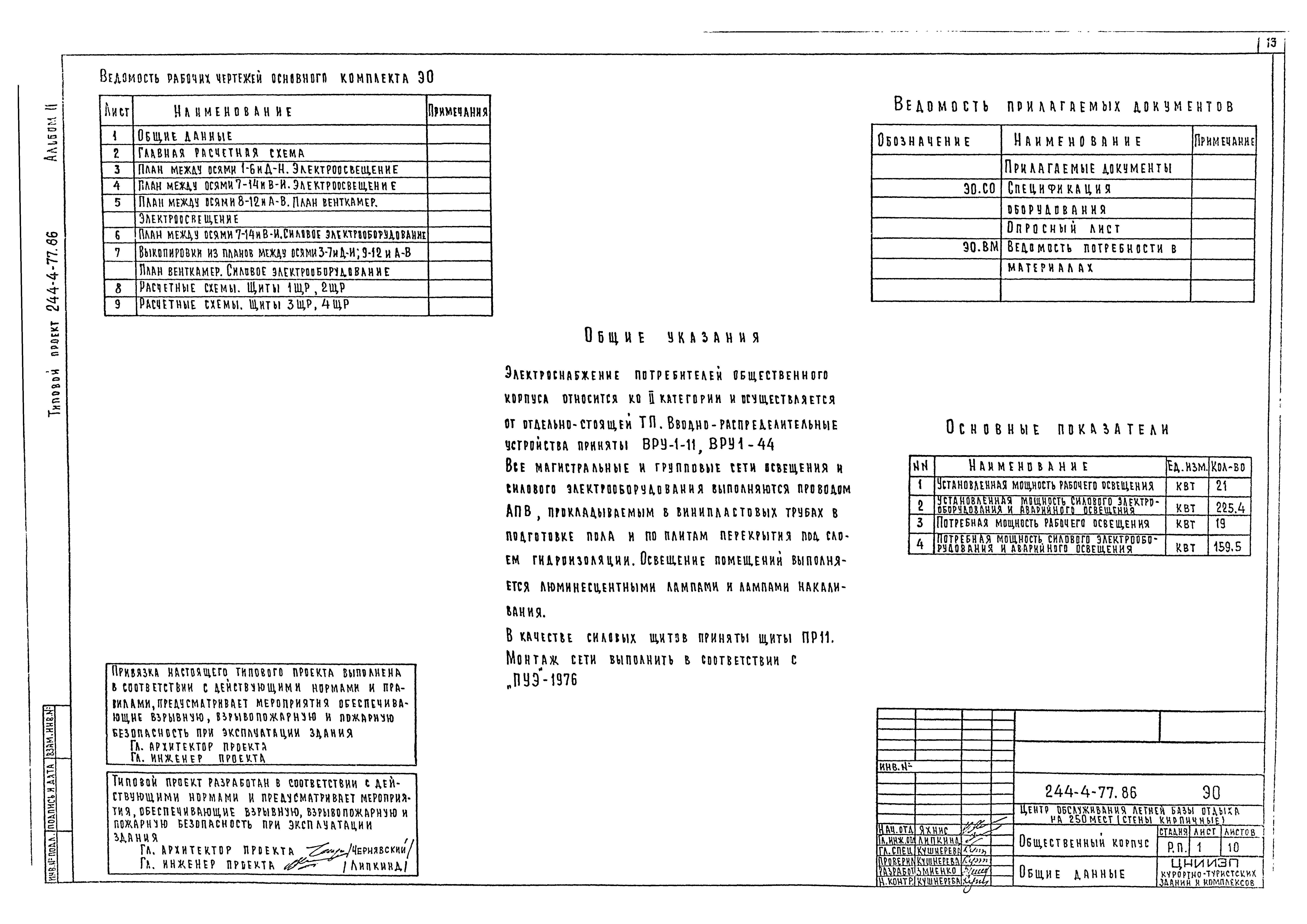 Типовой проект 244-4-77.86