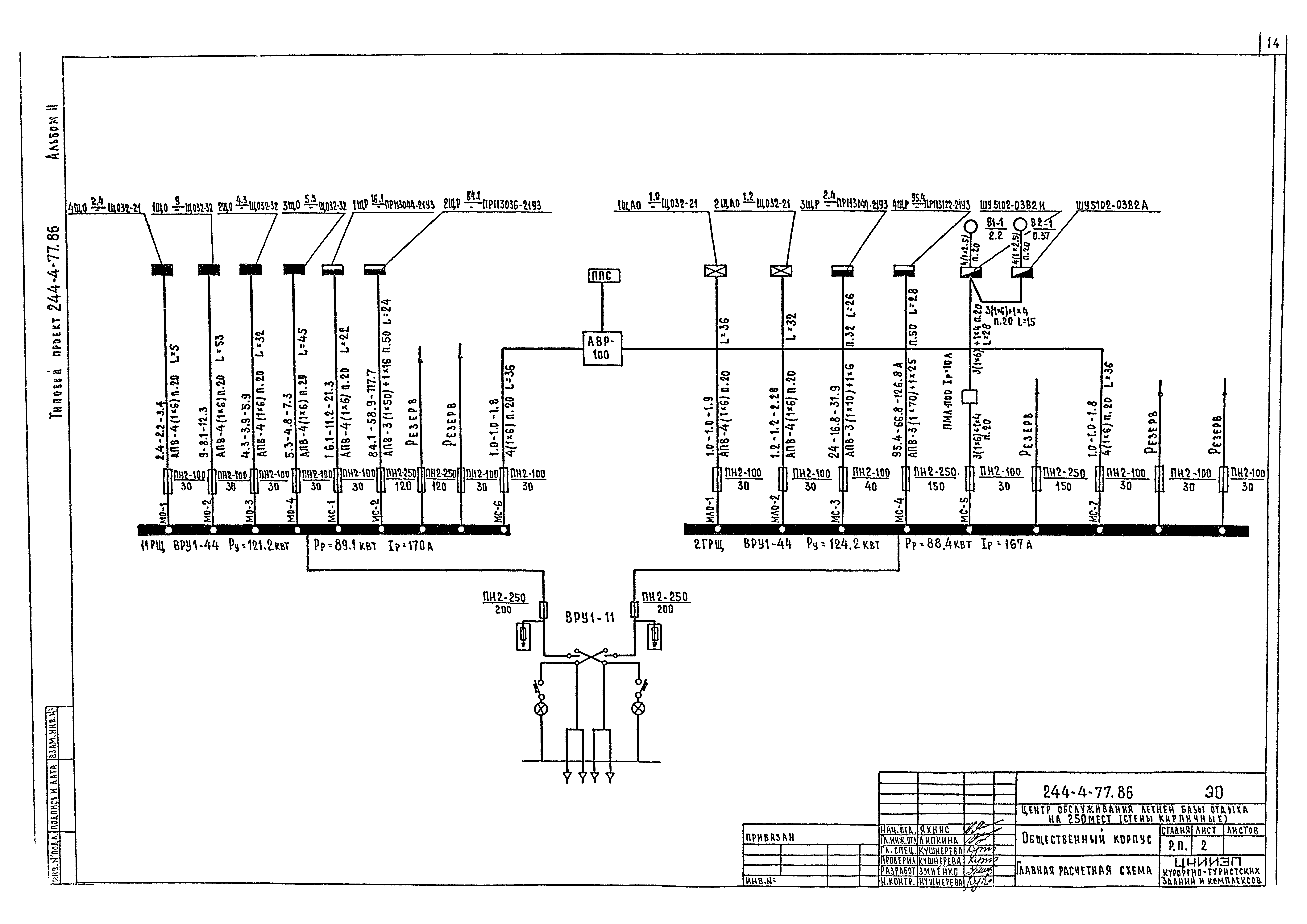 Типовой проект 244-4-77.86