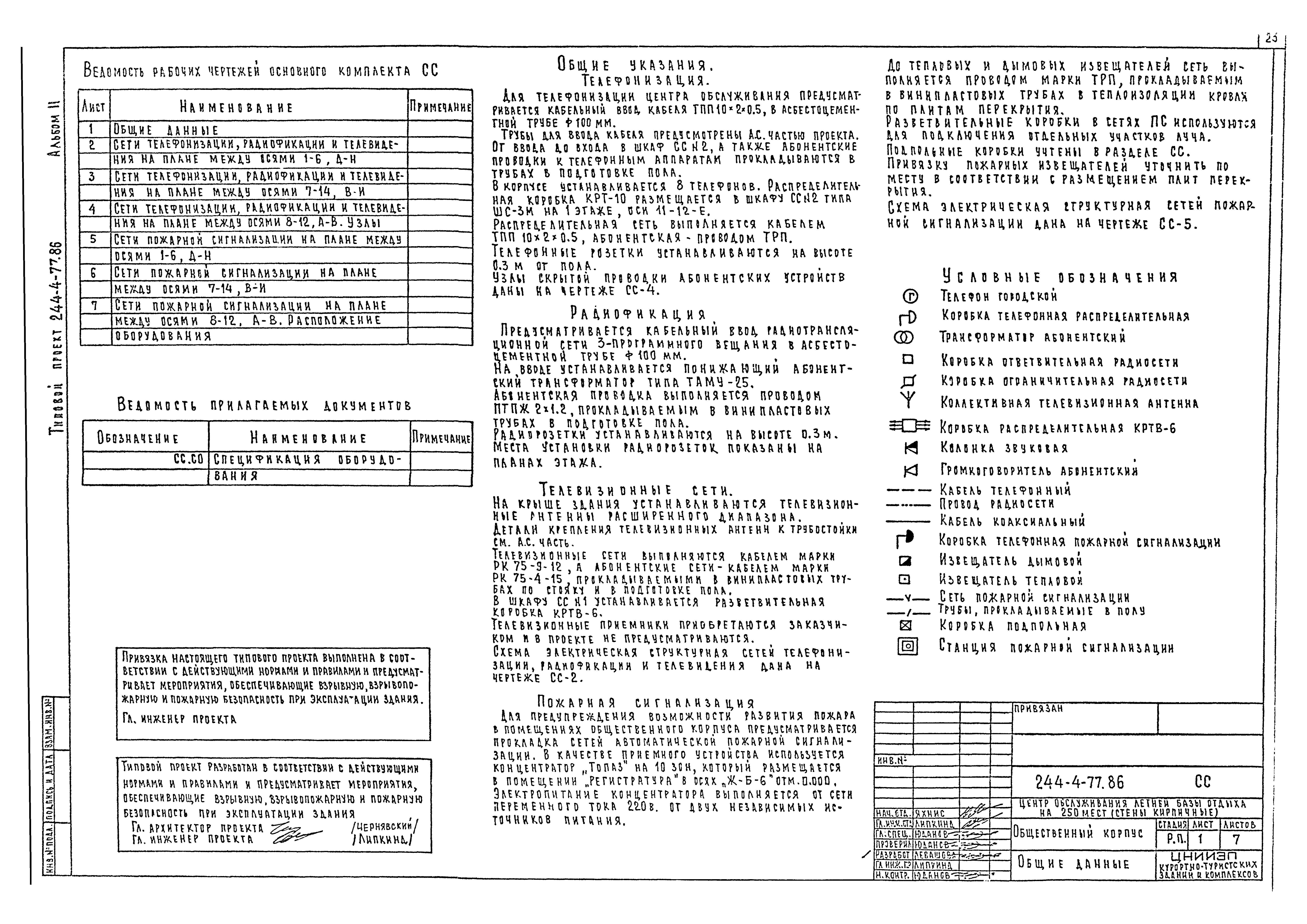 Типовой проект 244-4-77.86
