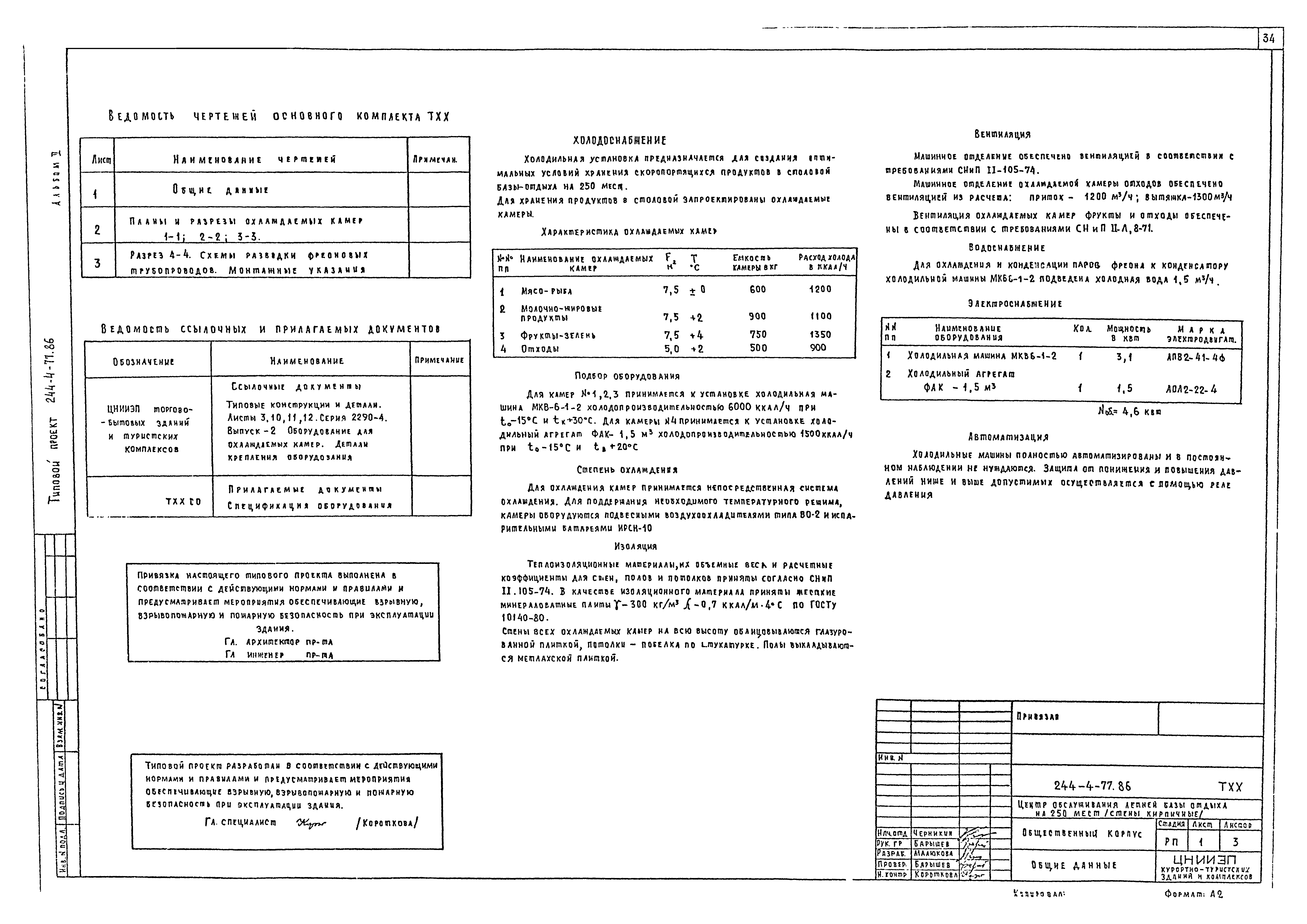 Типовой проект 244-4-77.86