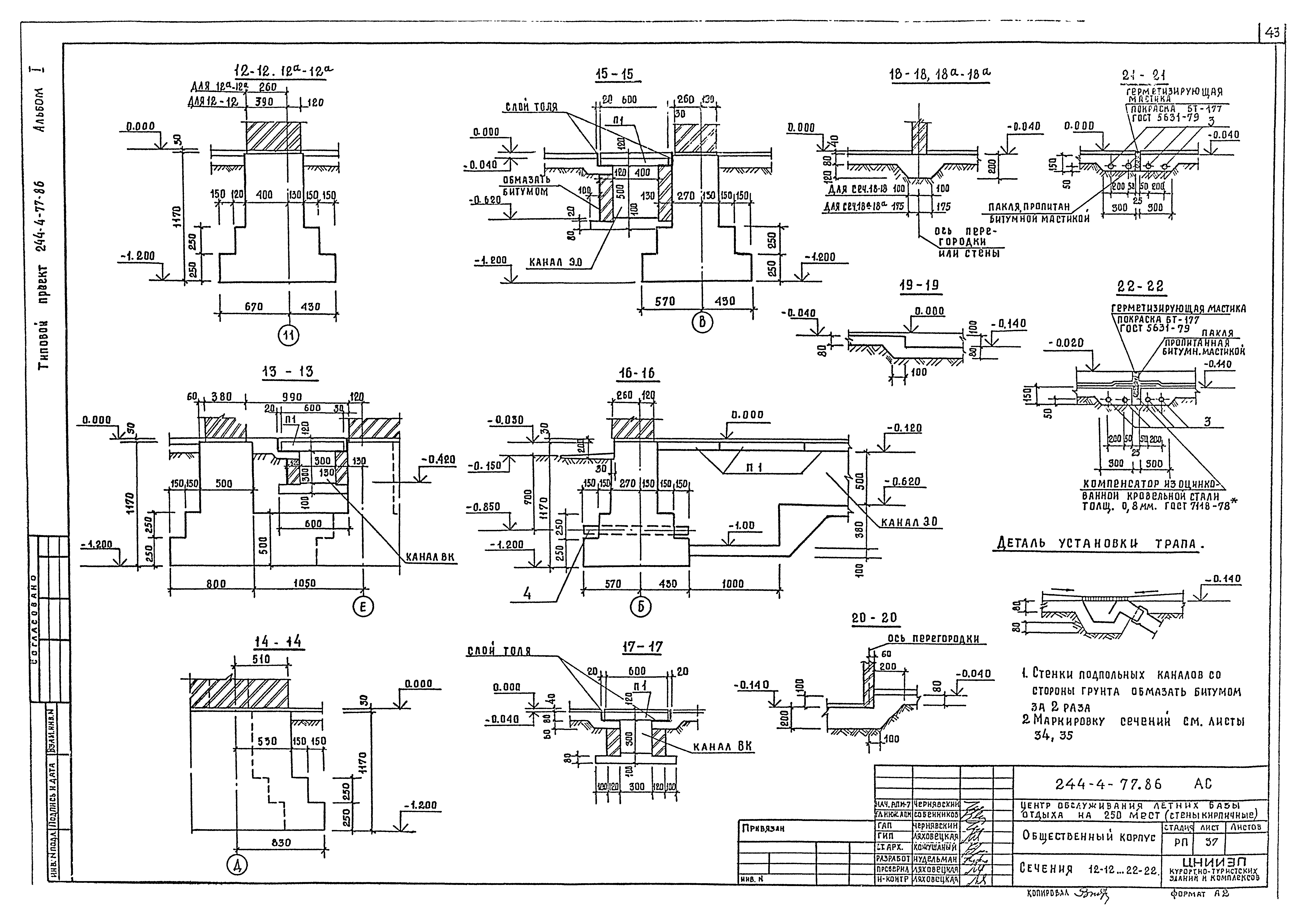 Типовой проект 244-4-77.86