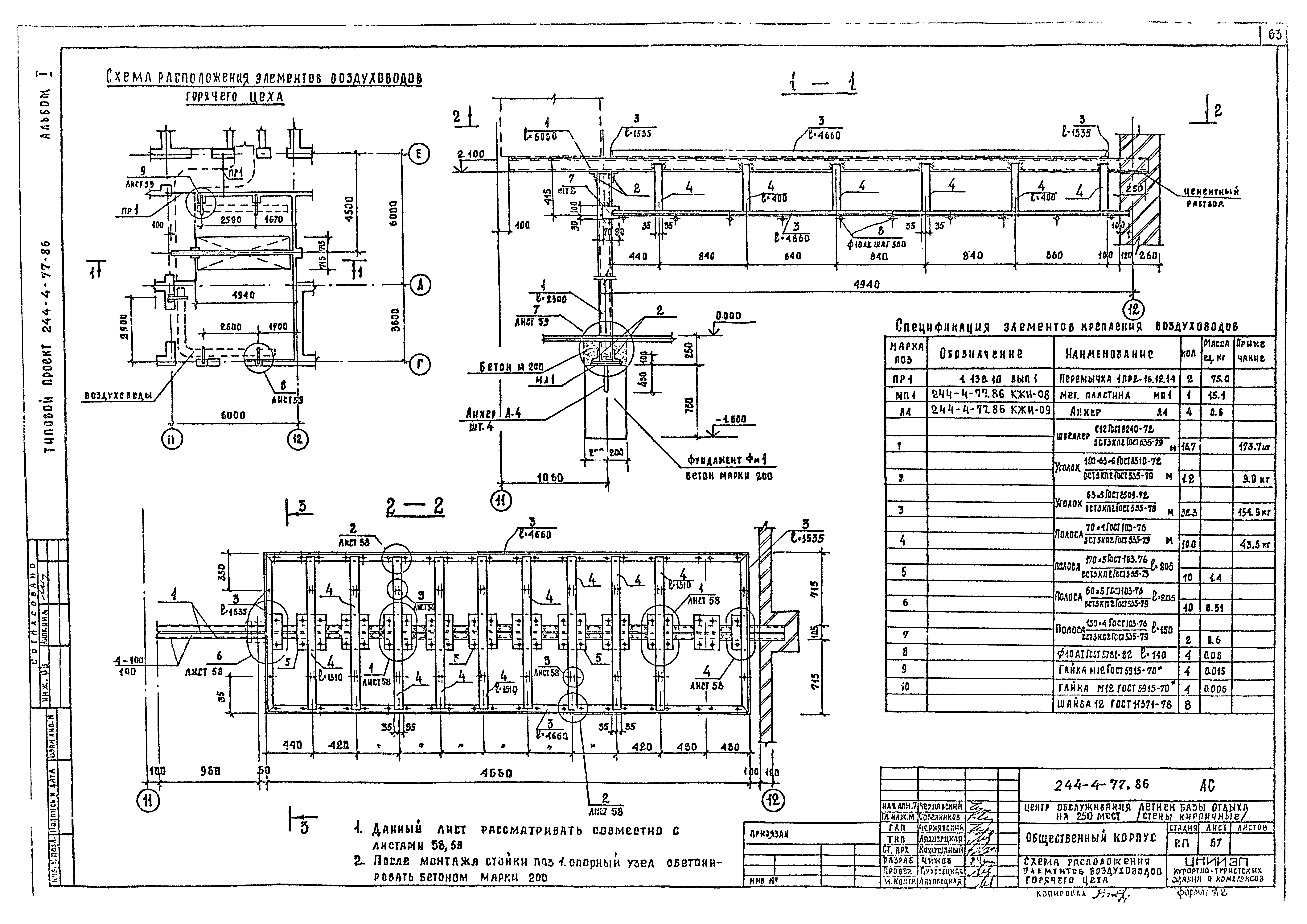 Типовой проект 244-4-77.86