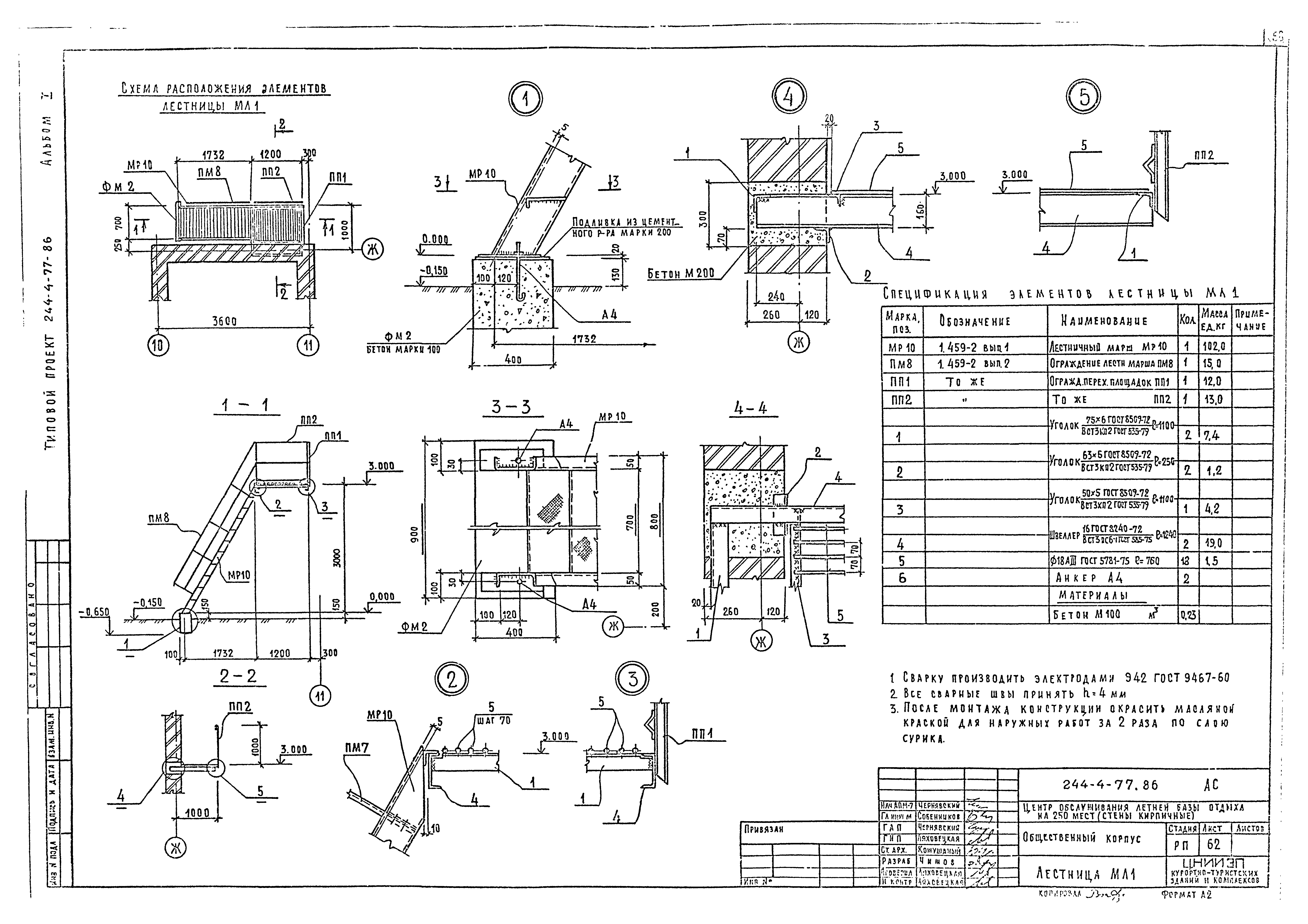 Типовой проект 244-4-77.86