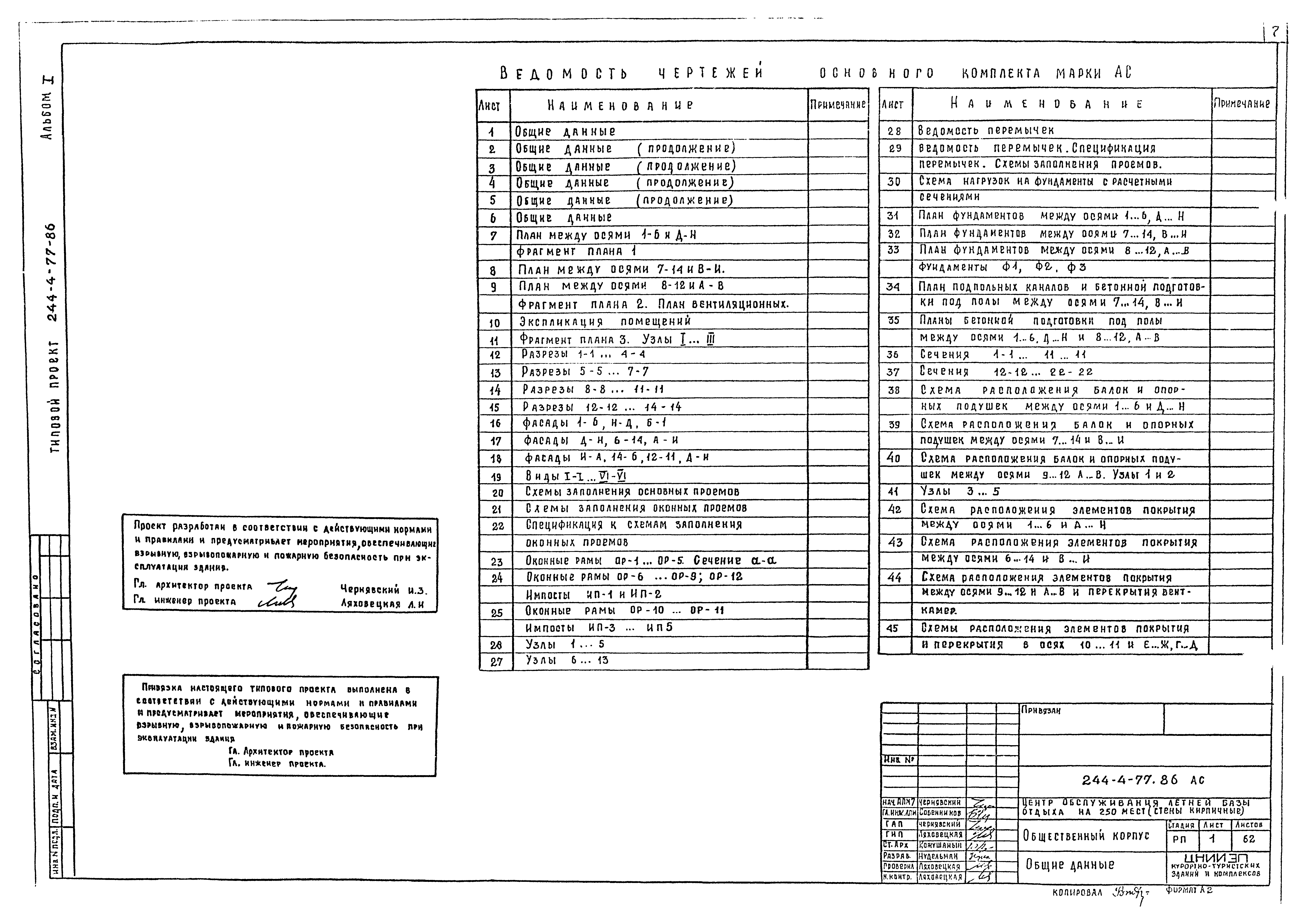 Типовой проект 244-4-77.86