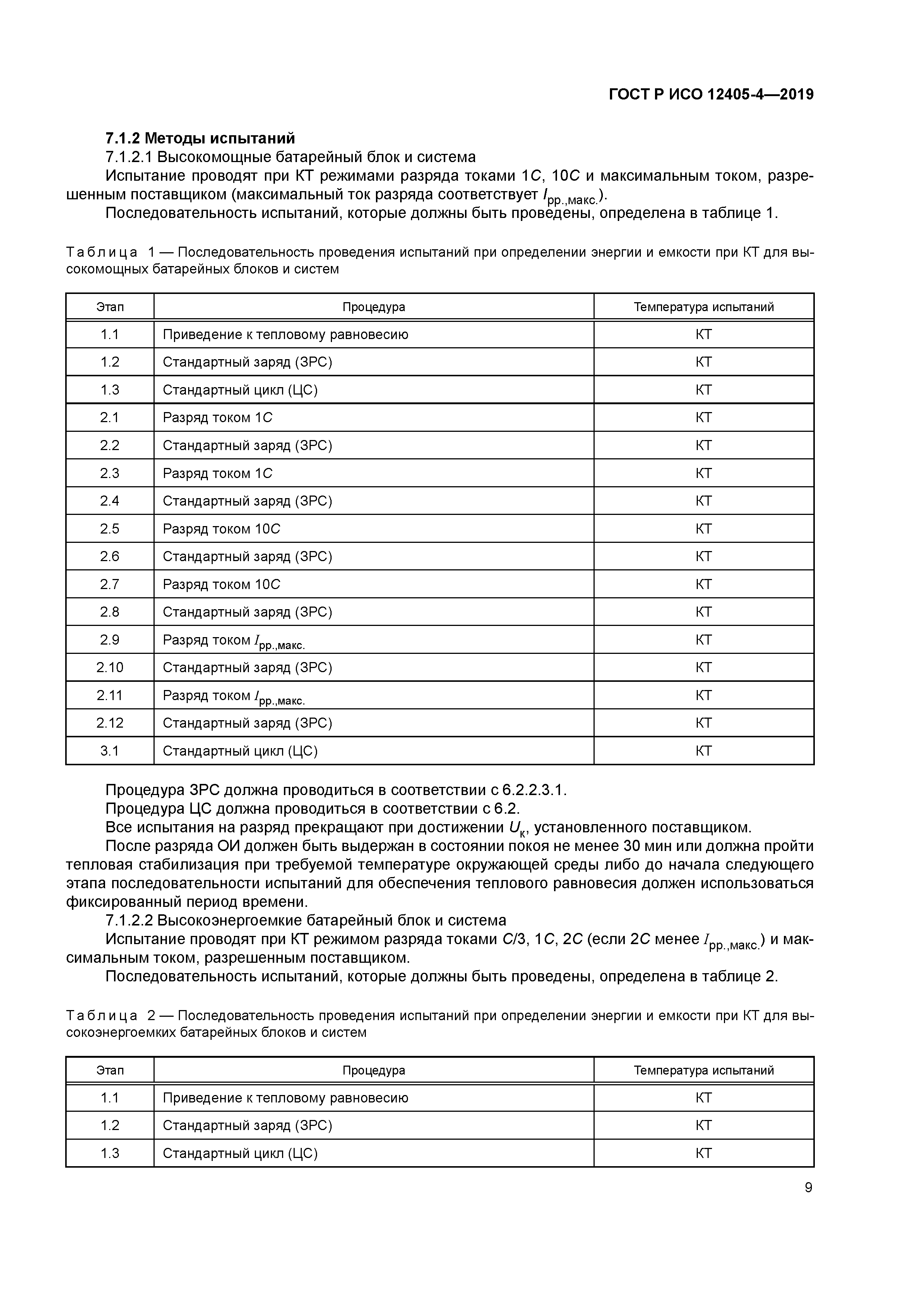 ГОСТ Р ИСО 12405-4-2019