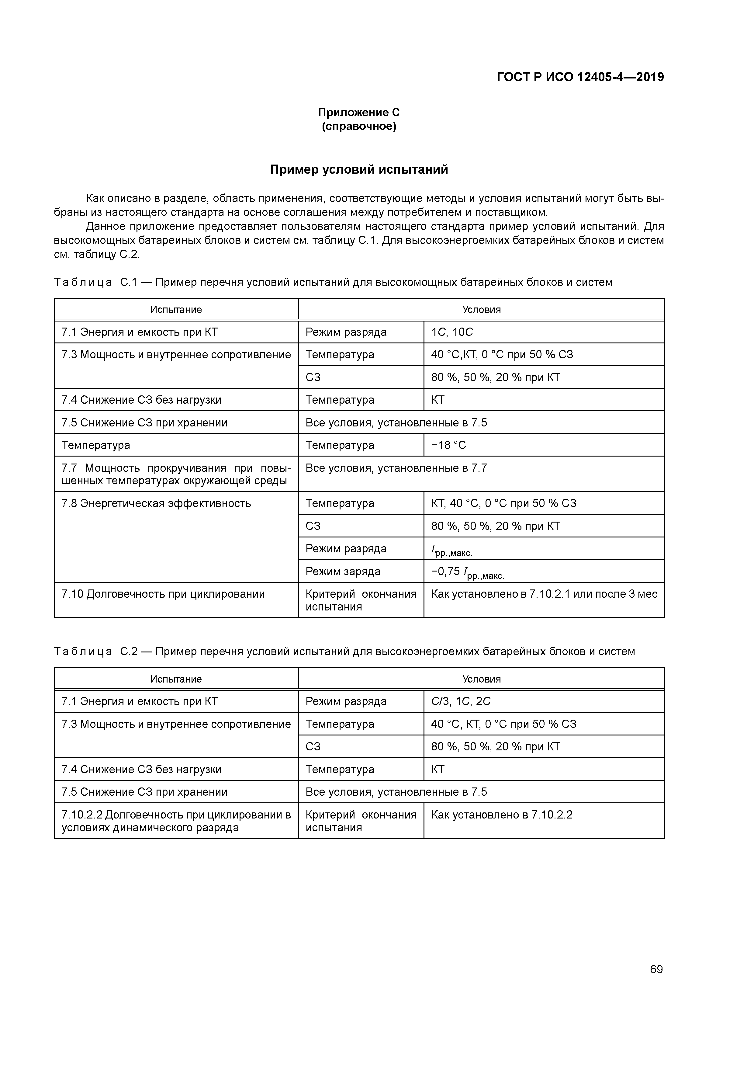 ГОСТ Р ИСО 12405-4-2019