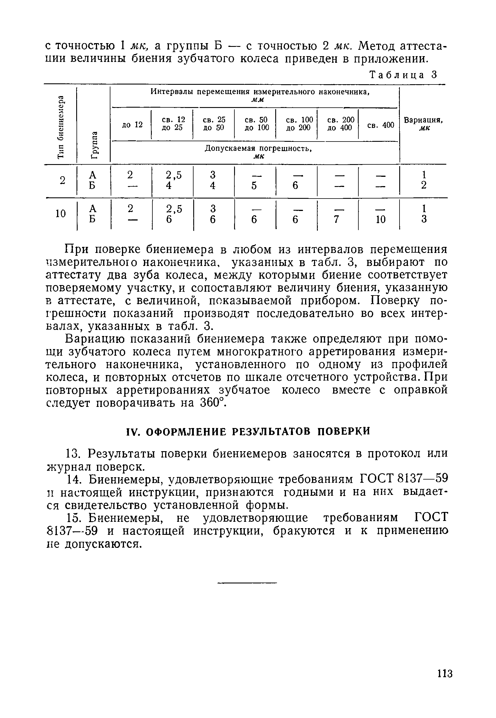 Инструкция 119-62