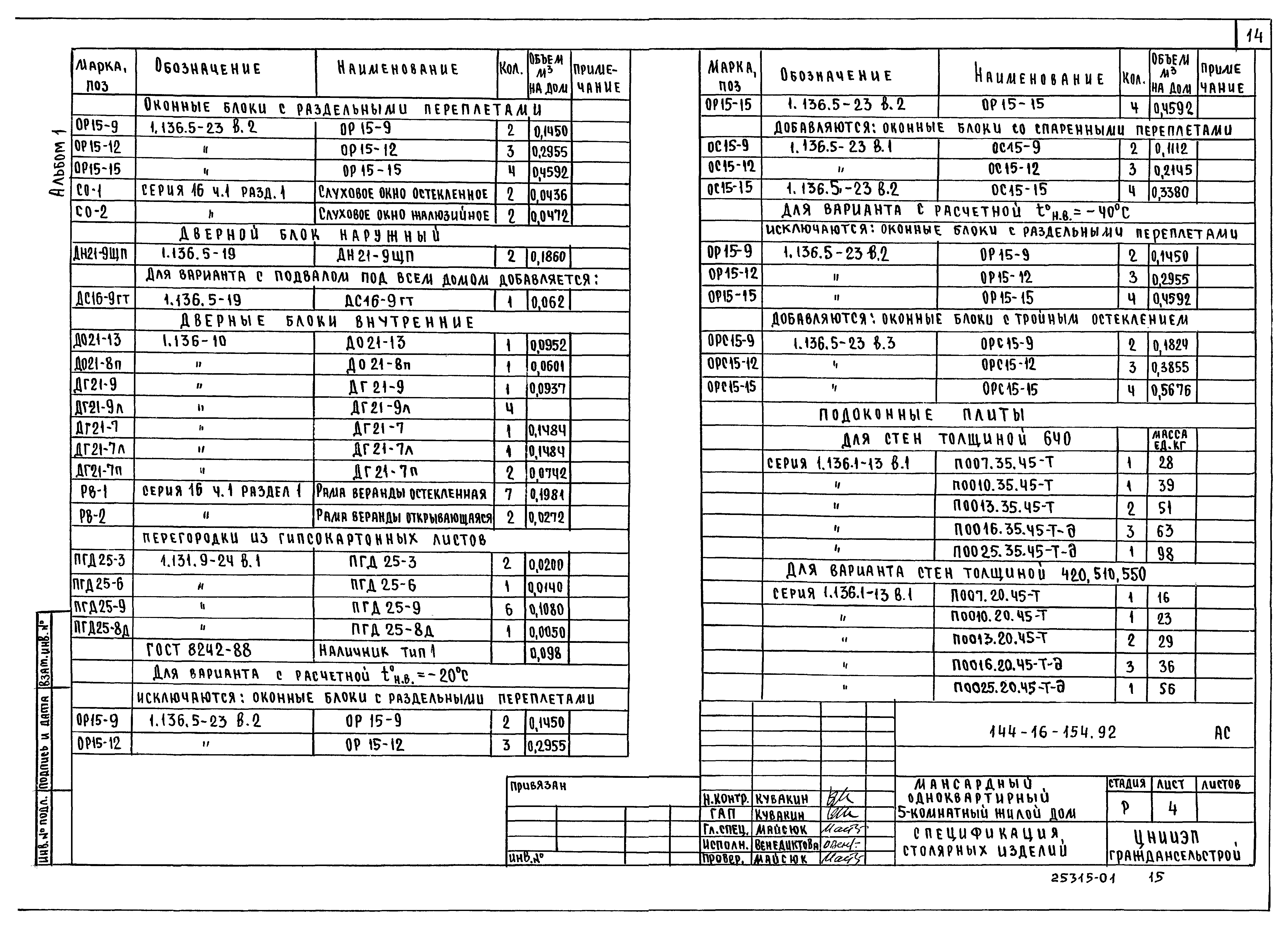 Типовой проект 144-16-154.92