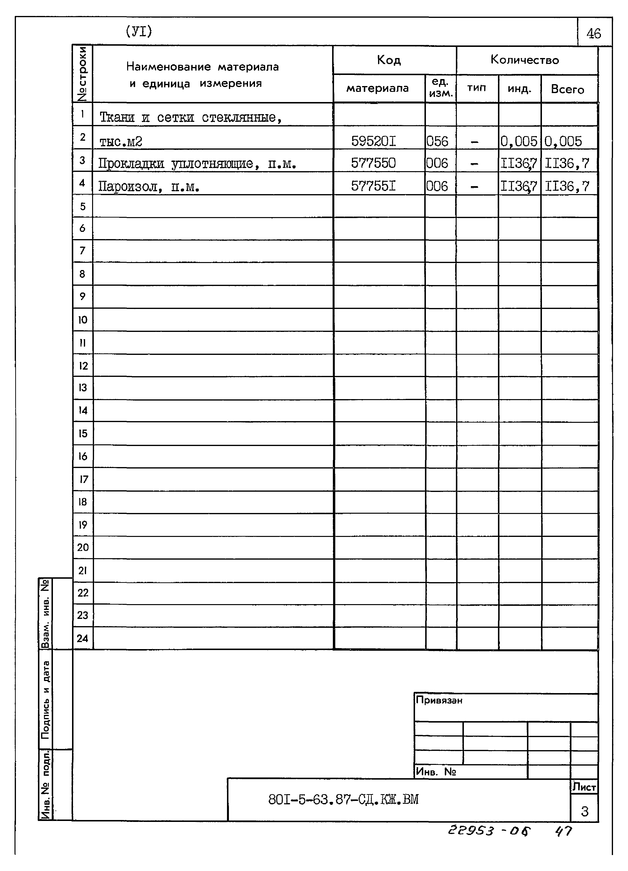 Типовой проект 801-5-63.87