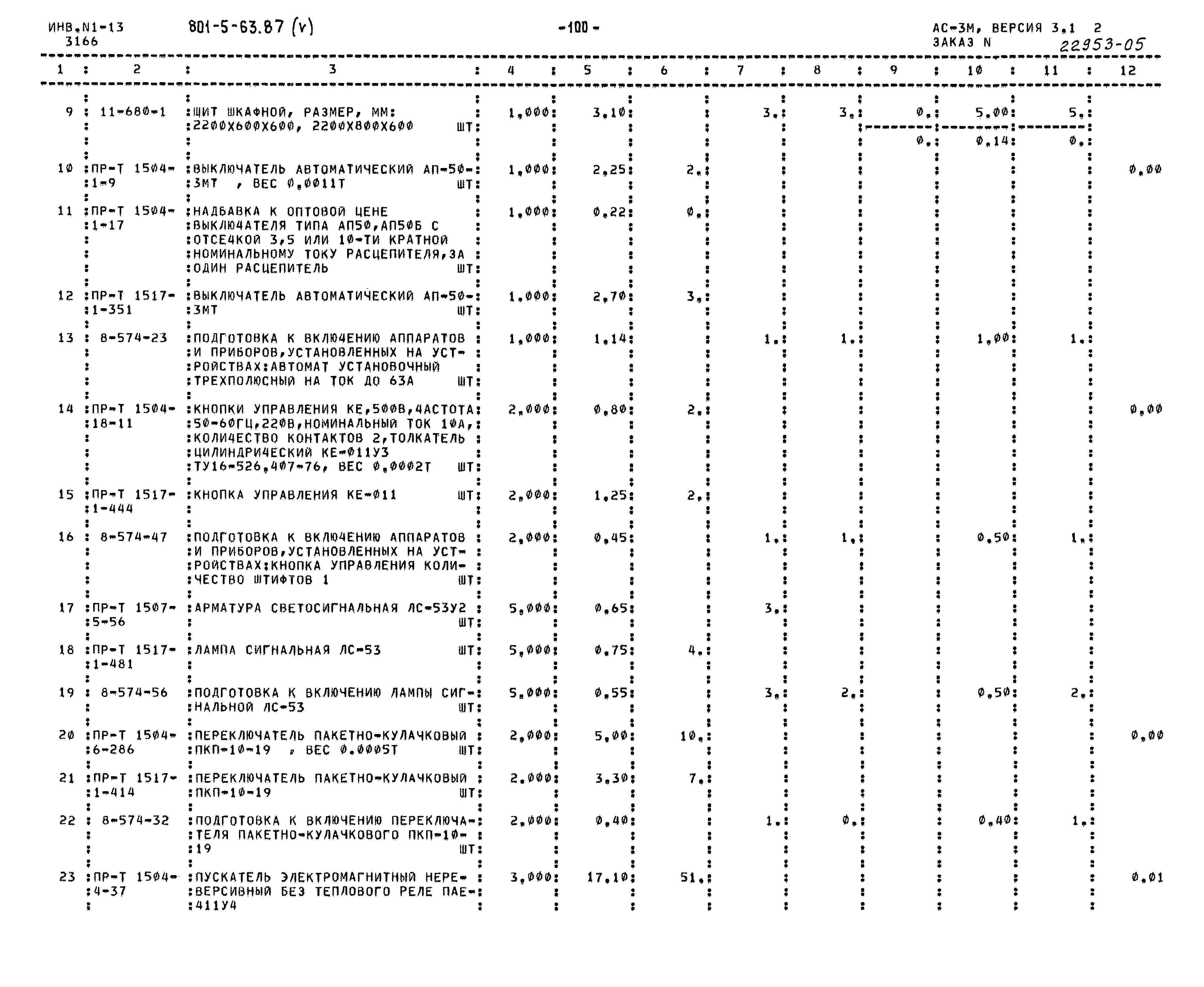 Типовой проект 801-5-63.87