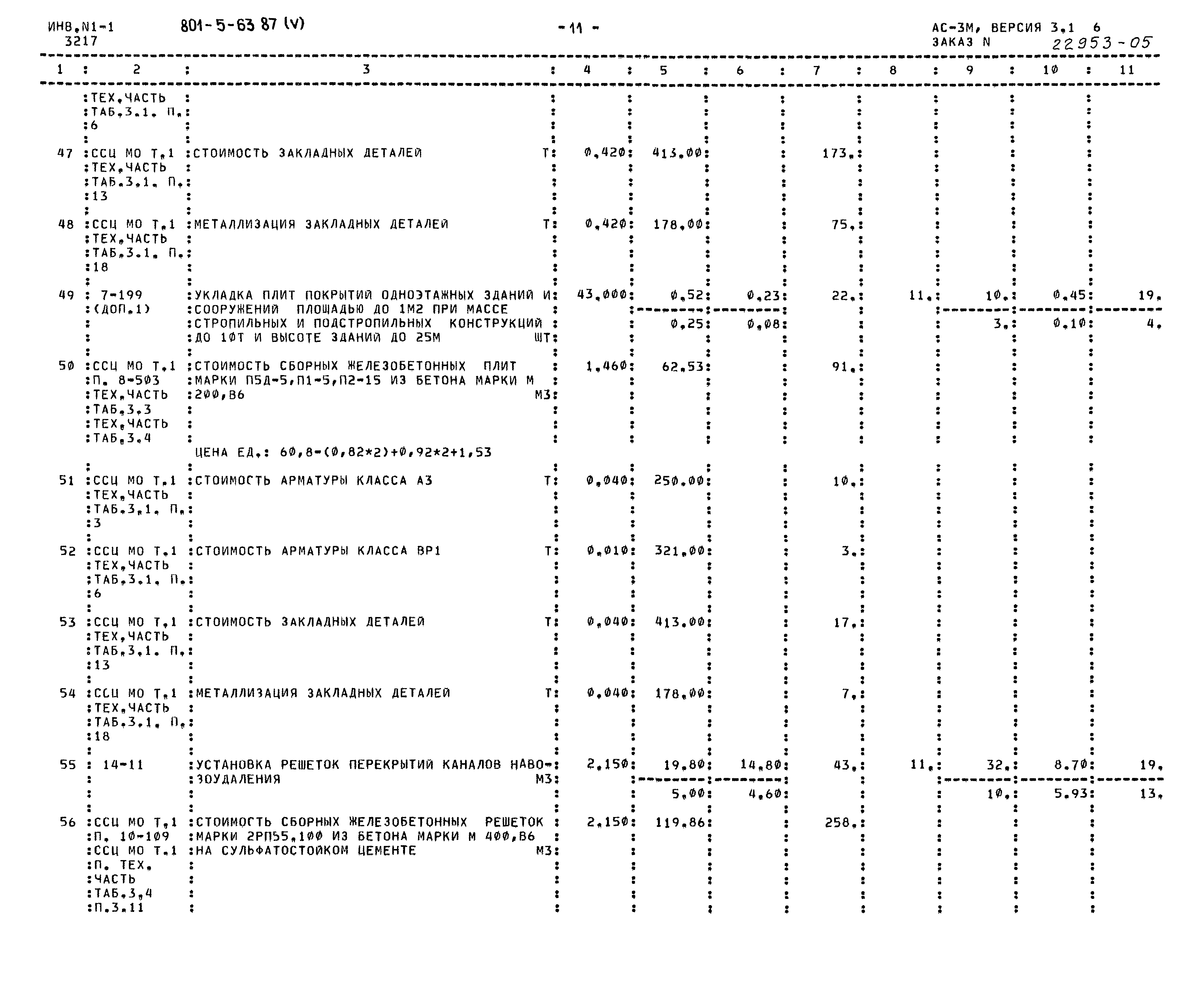 Типовой проект 801-5-63.87