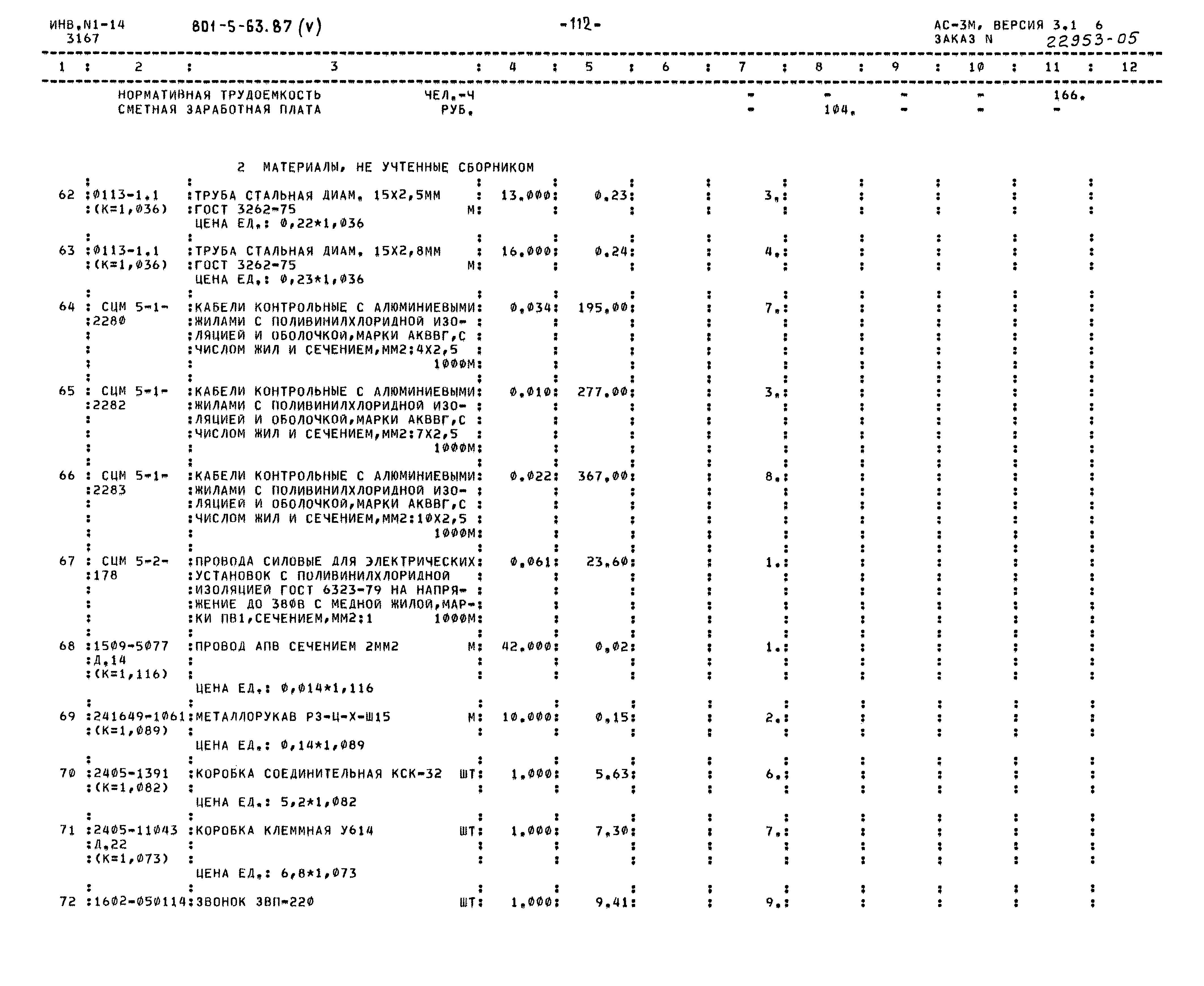 Типовой проект 801-5-63.87