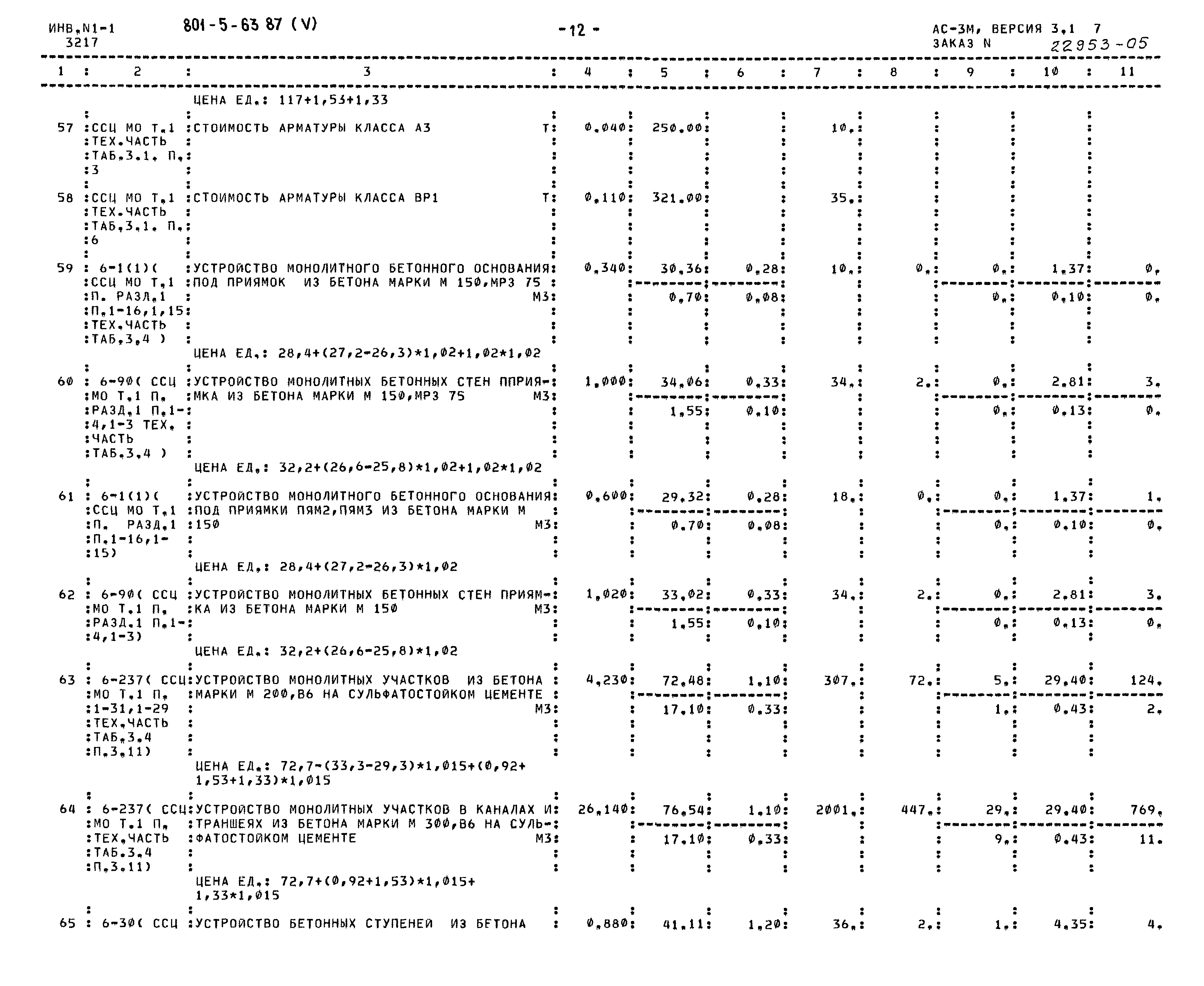 Типовой проект 801-5-63.87