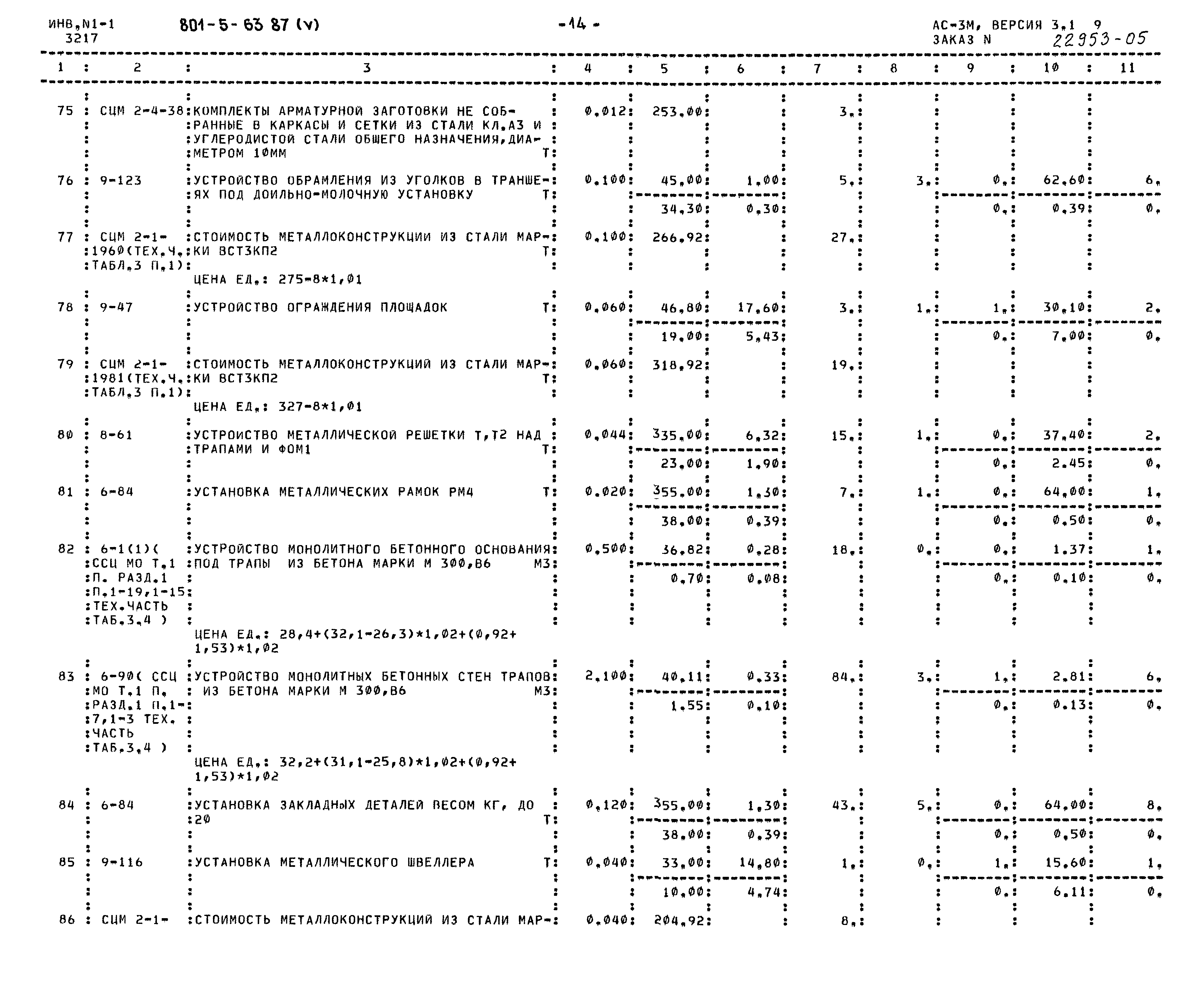 Типовой проект 801-5-63.87