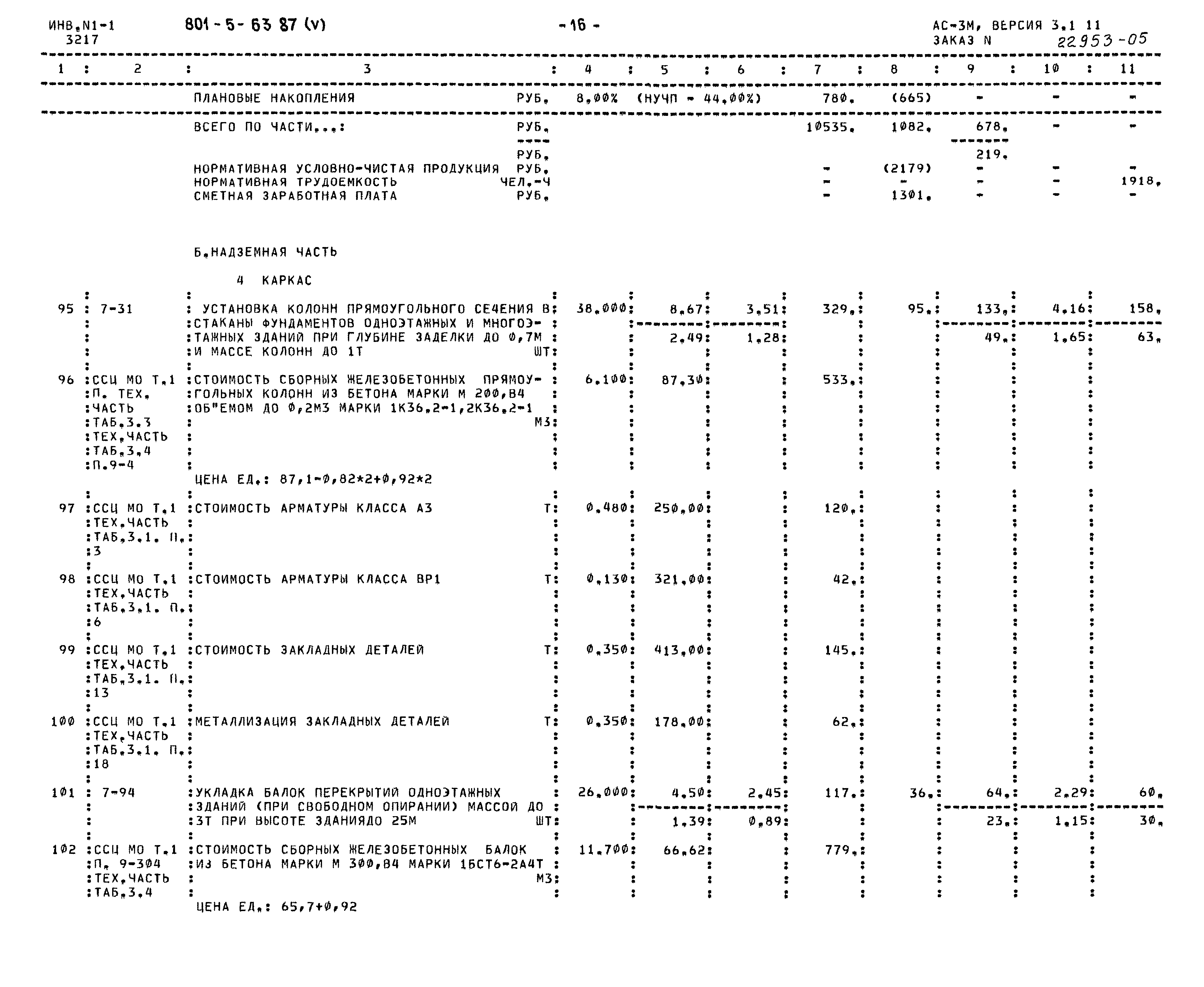 Типовой проект 801-5-63.87