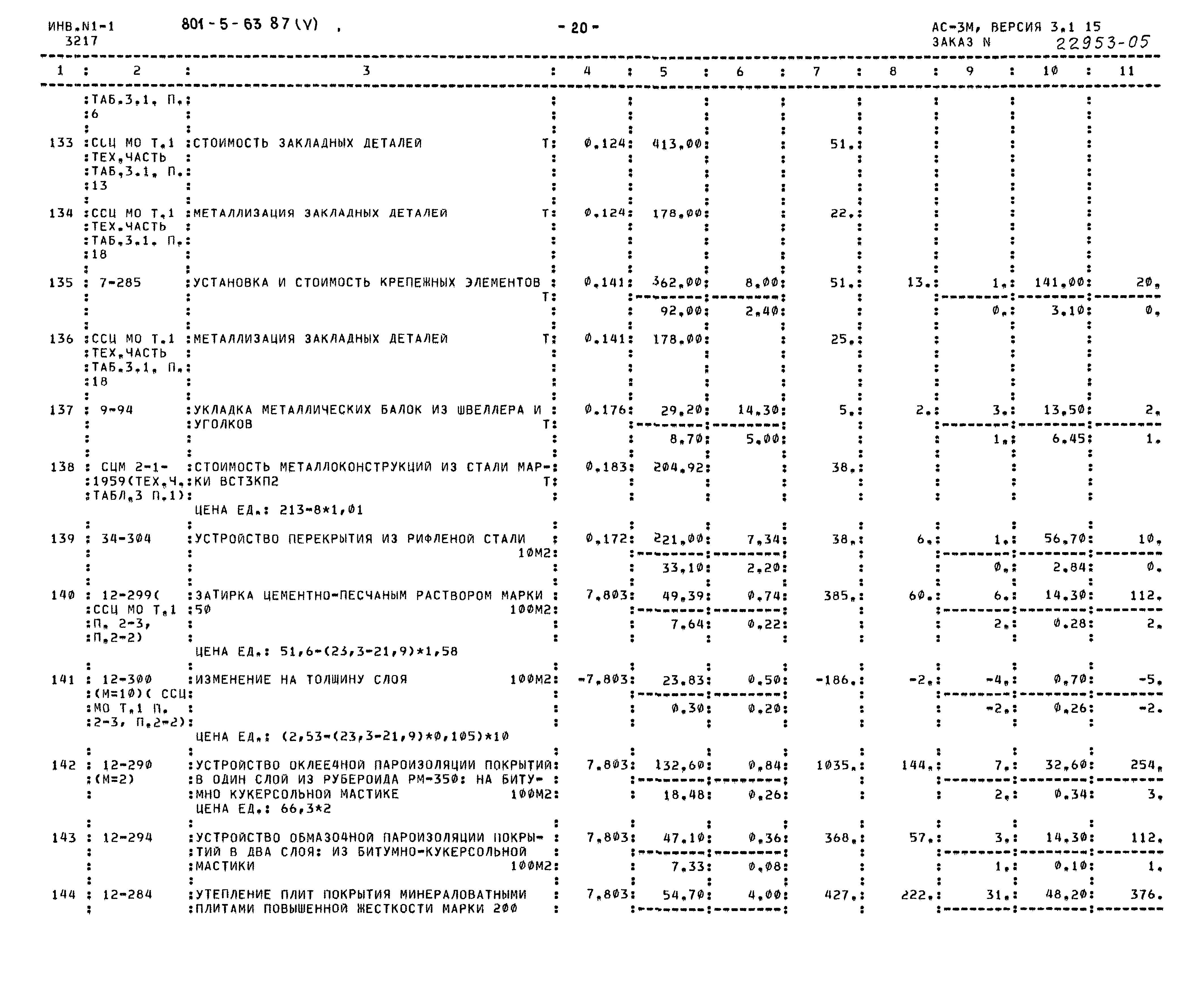 Типовой проект 801-5-63.87