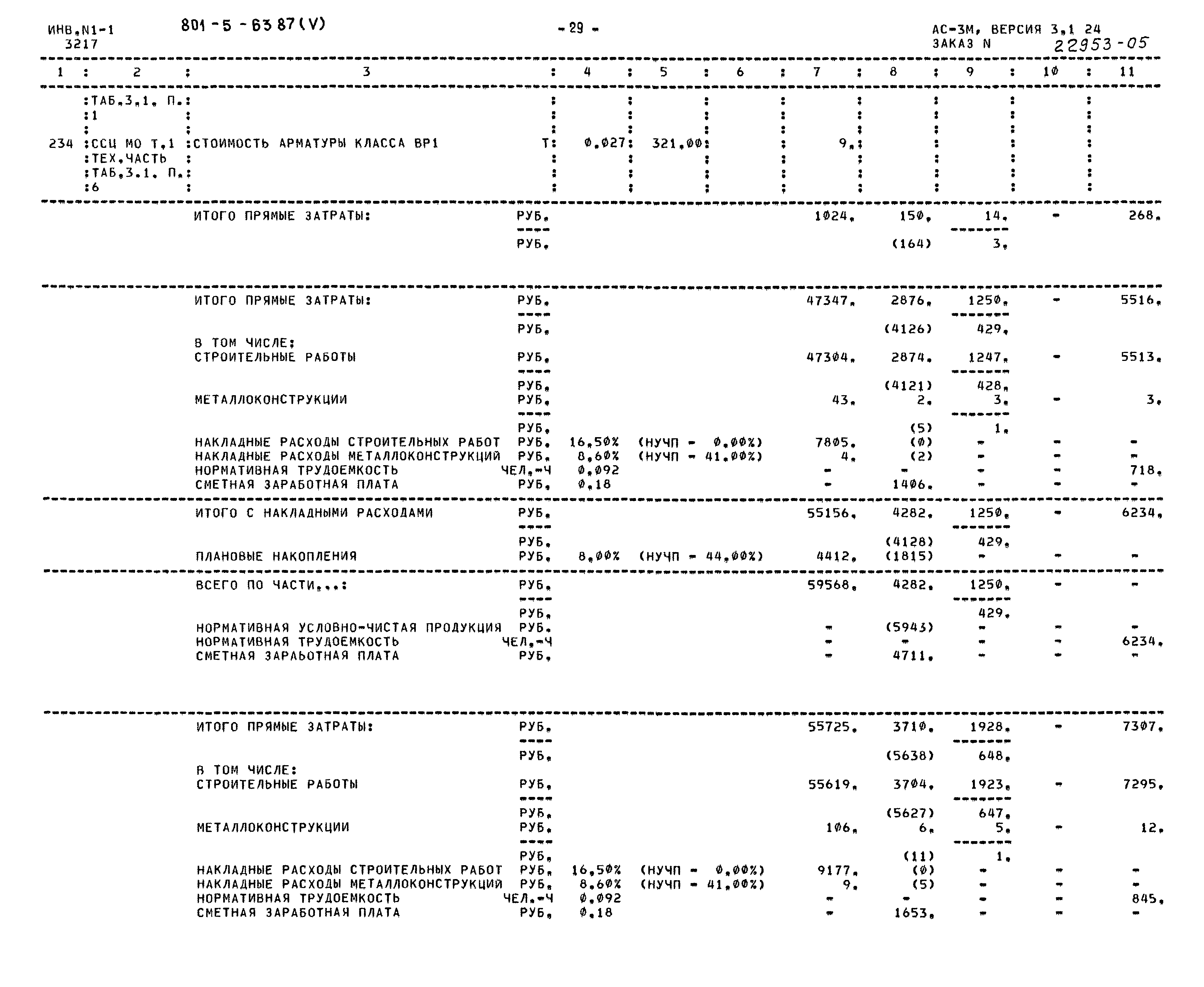 Типовой проект 801-5-63.87