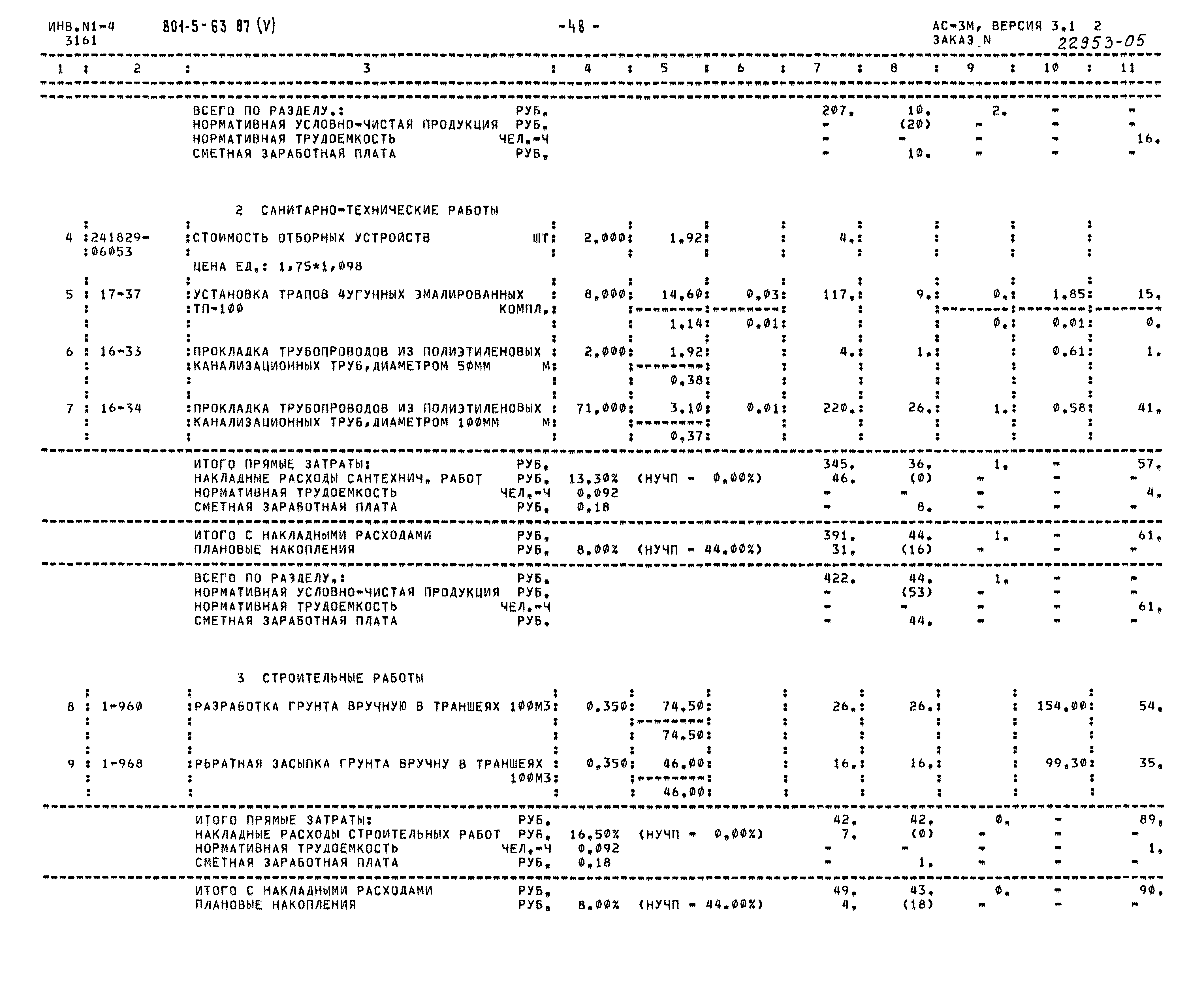 Типовой проект 801-5-63.87