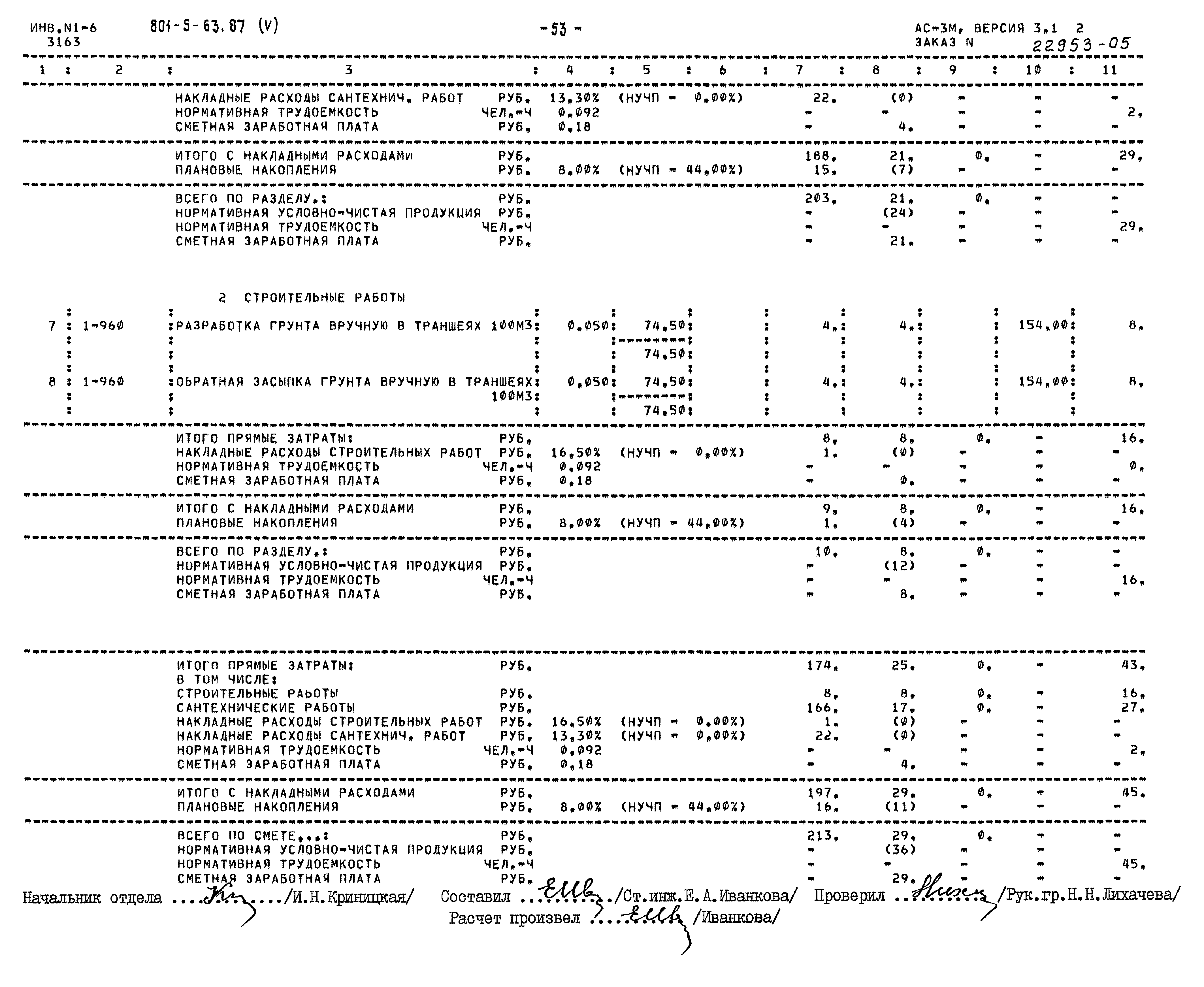Типовой проект 801-5-63.87