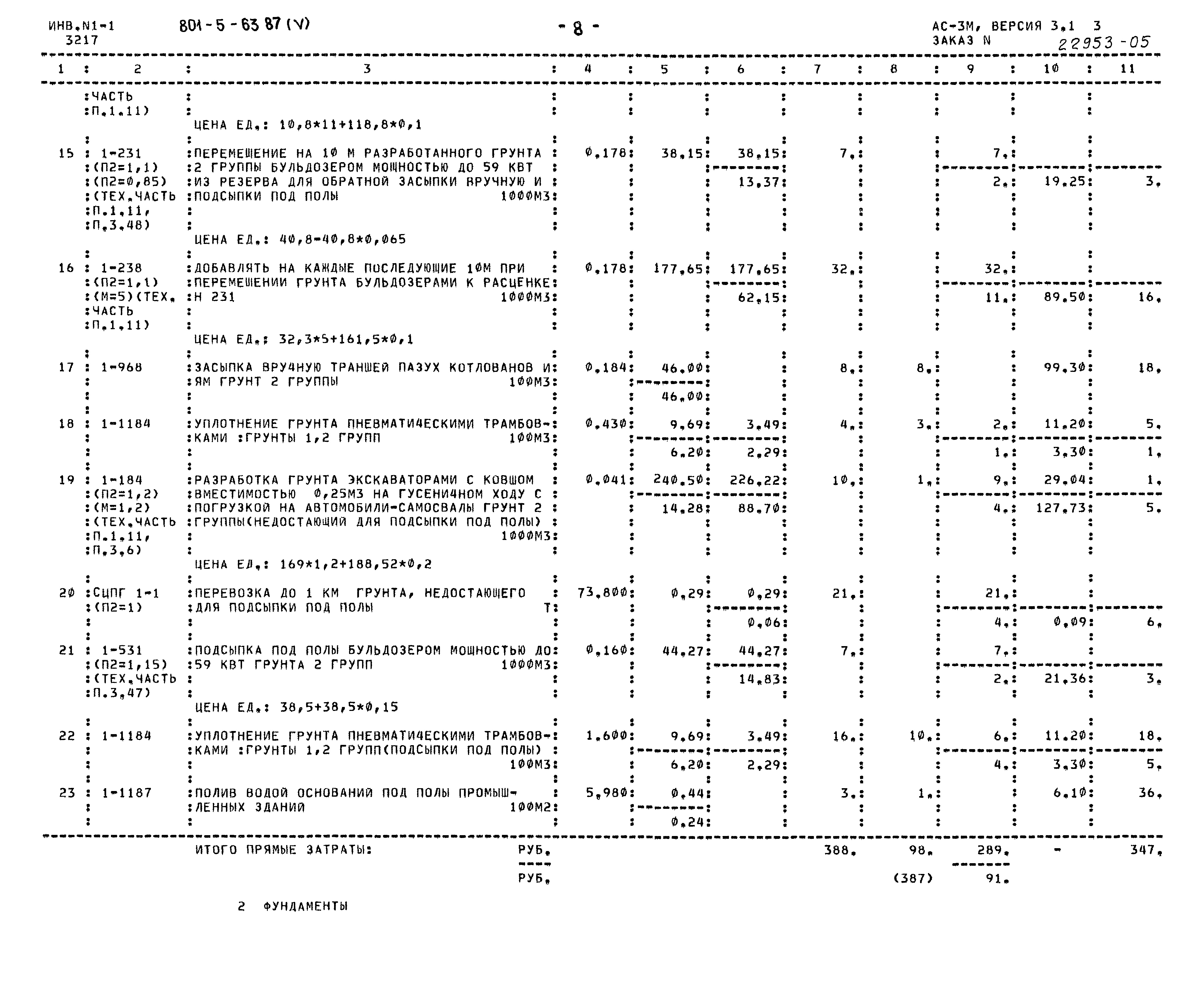 Типовой проект 801-5-63.87