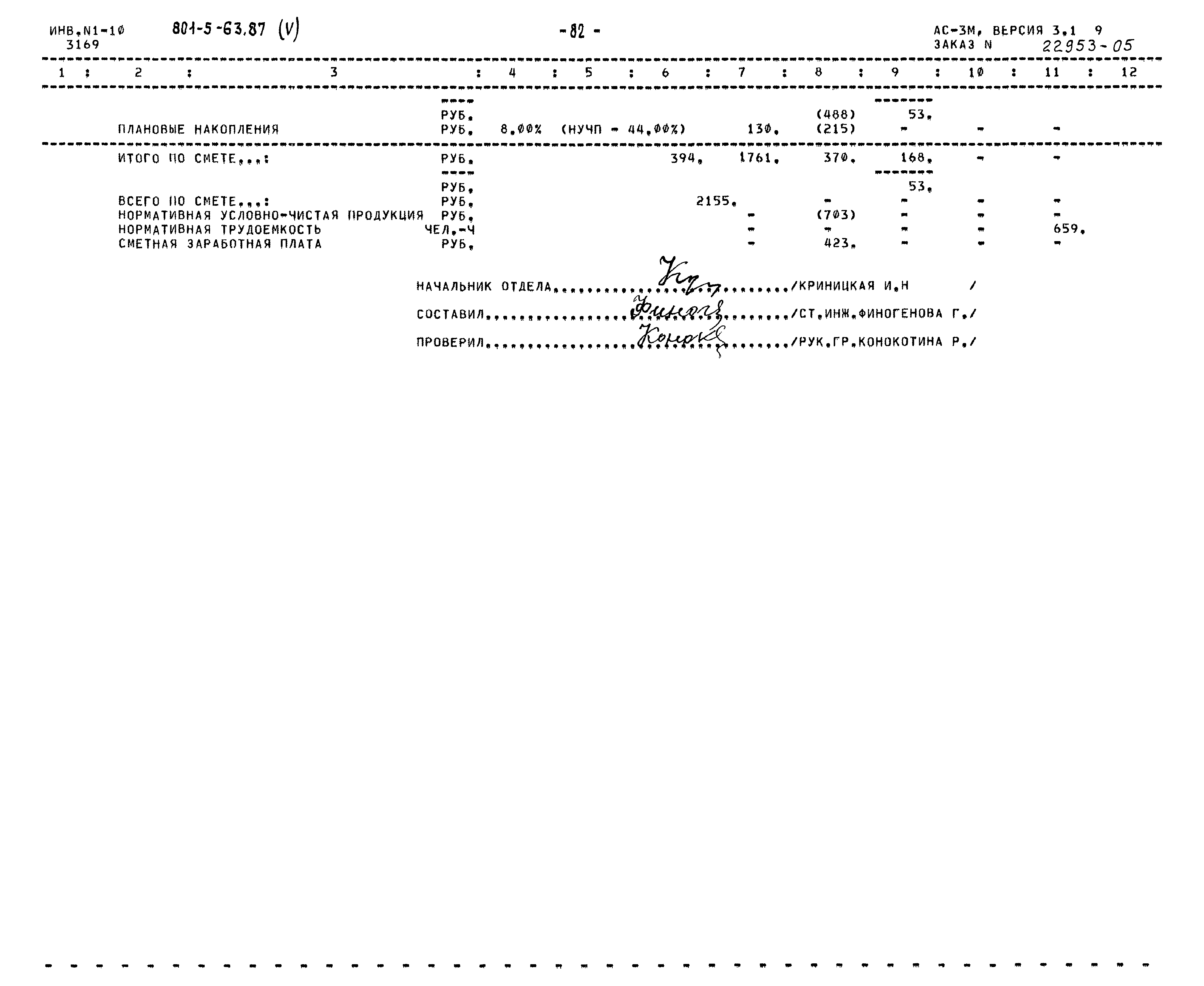 Типовой проект 801-5-63.87
