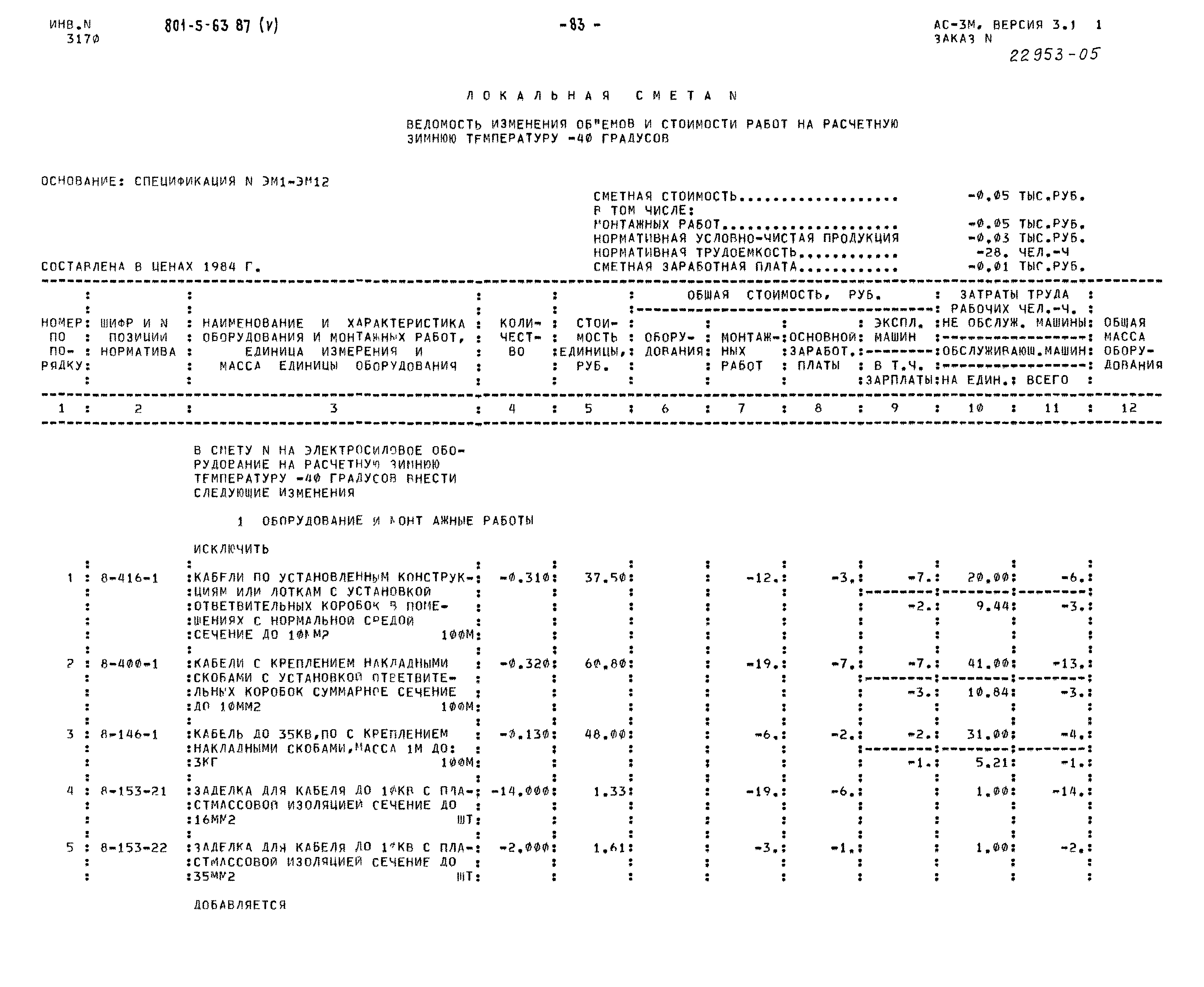 Типовой проект 801-5-63.87