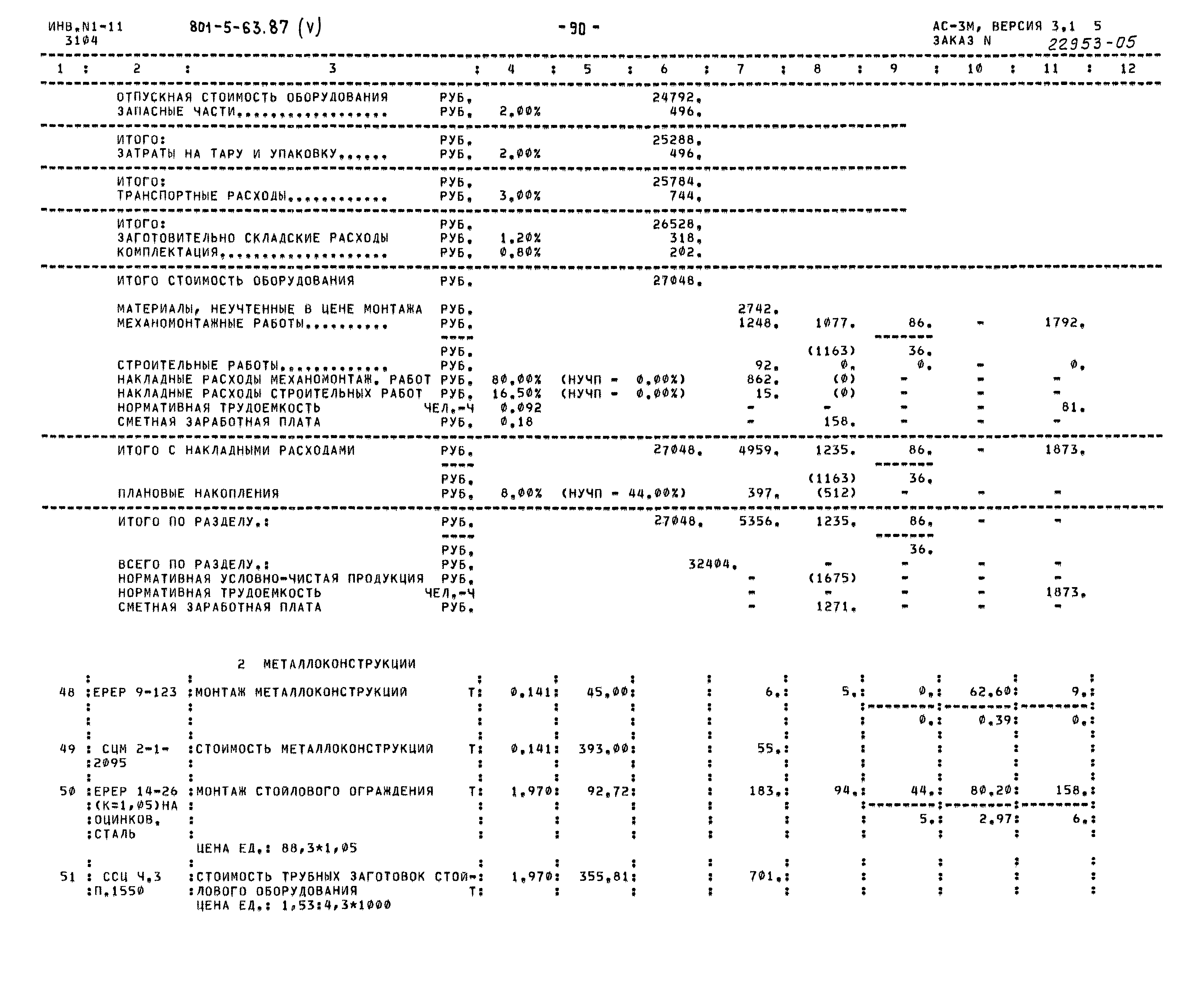Типовой проект 801-5-63.87