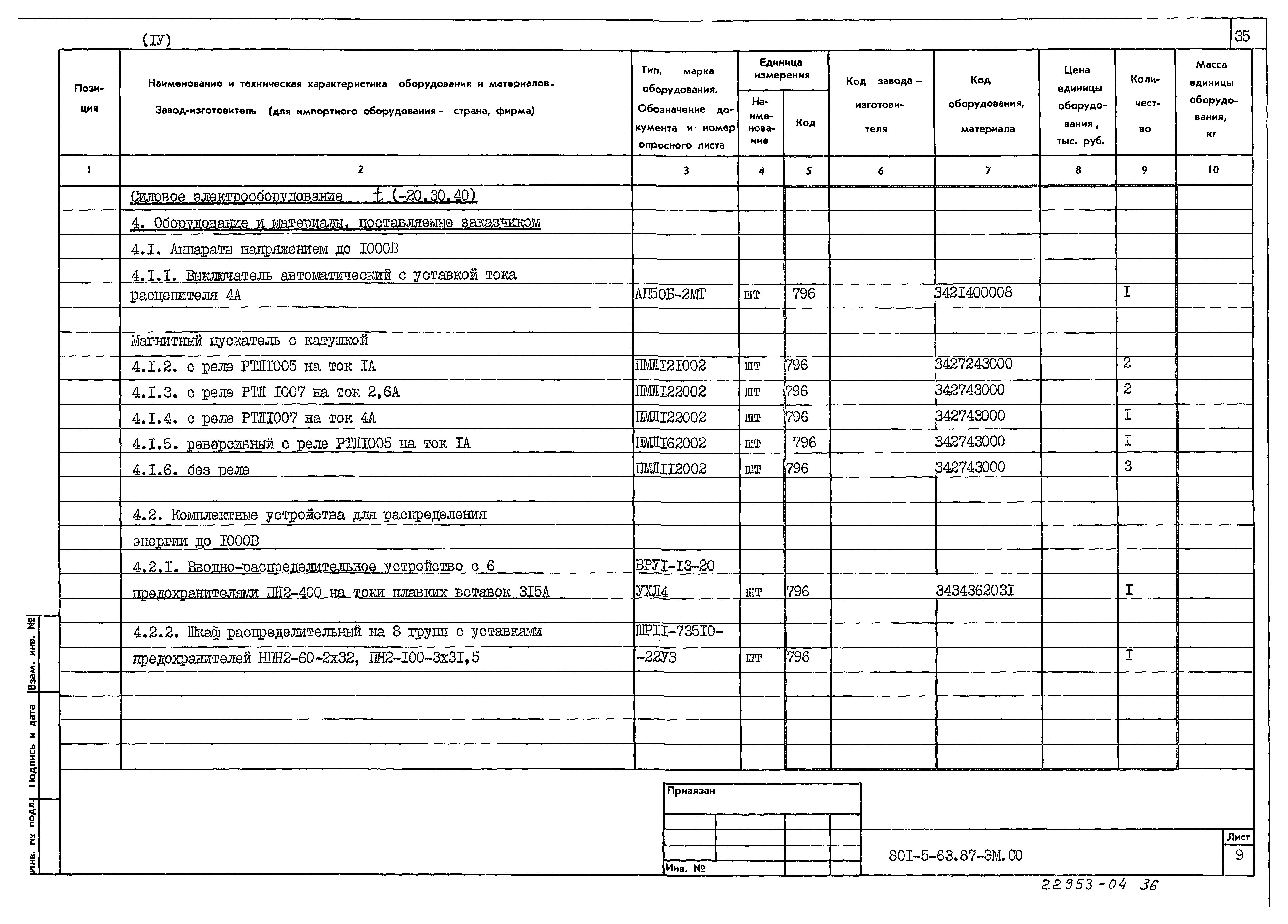 Типовой проект 801-5-63.87