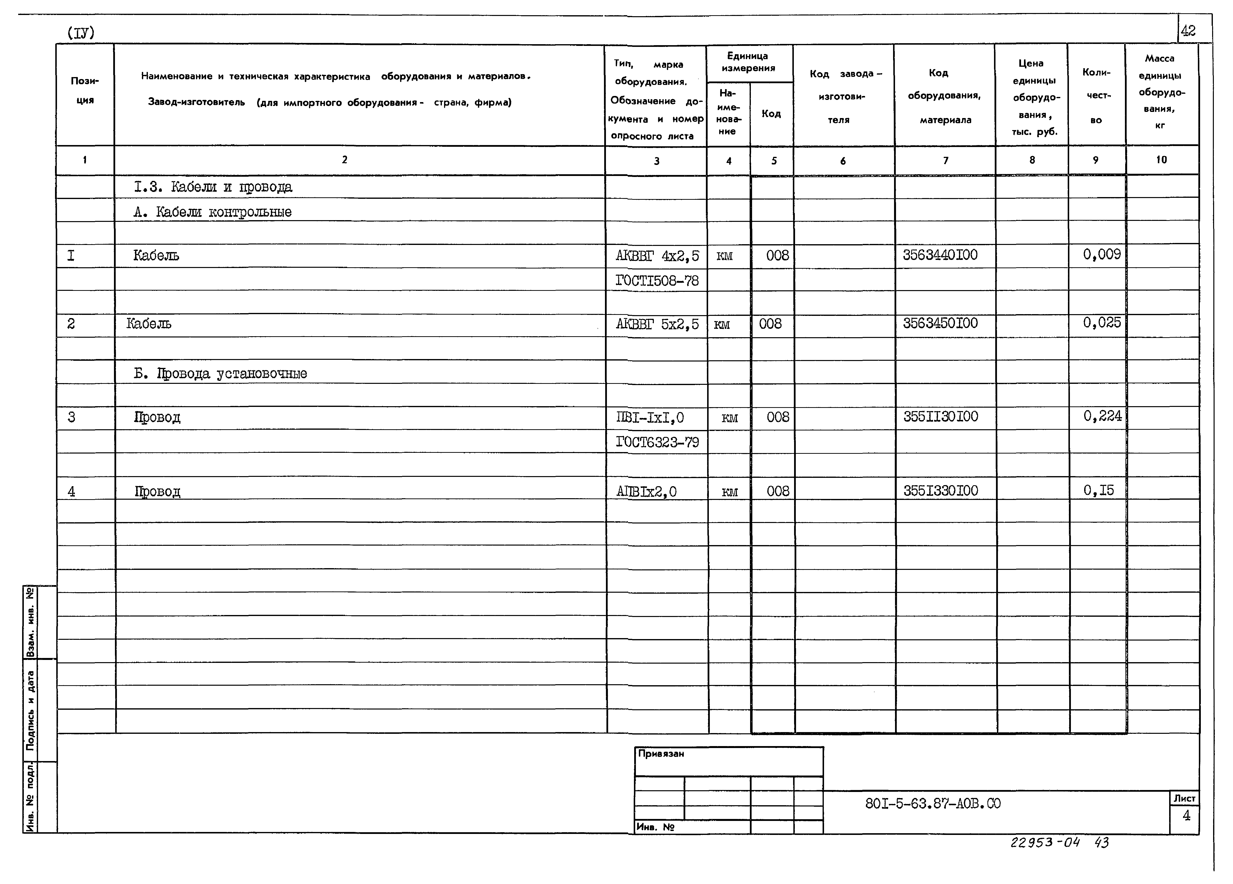 Типовой проект 801-5-63.87