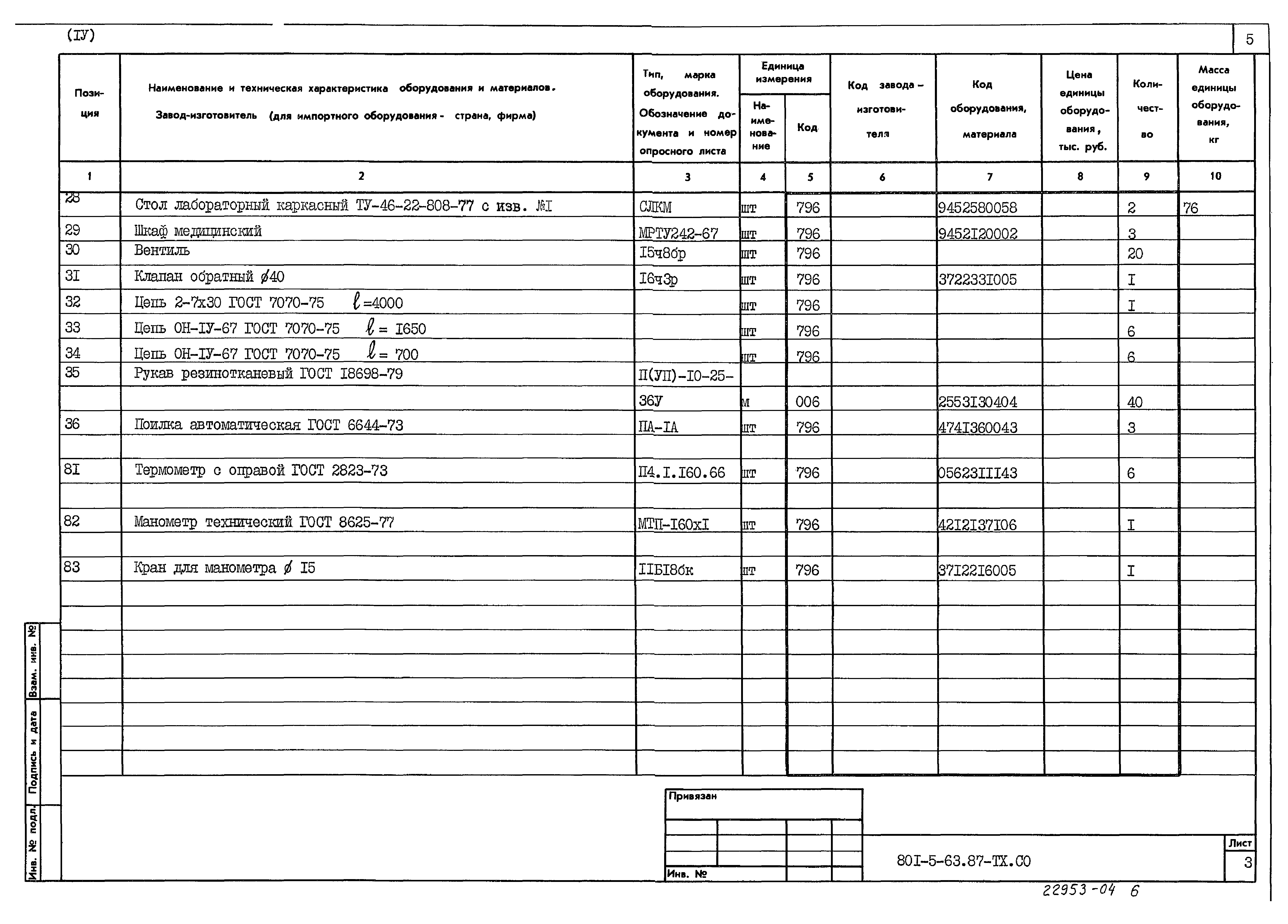 Типовой проект 801-5-63.87