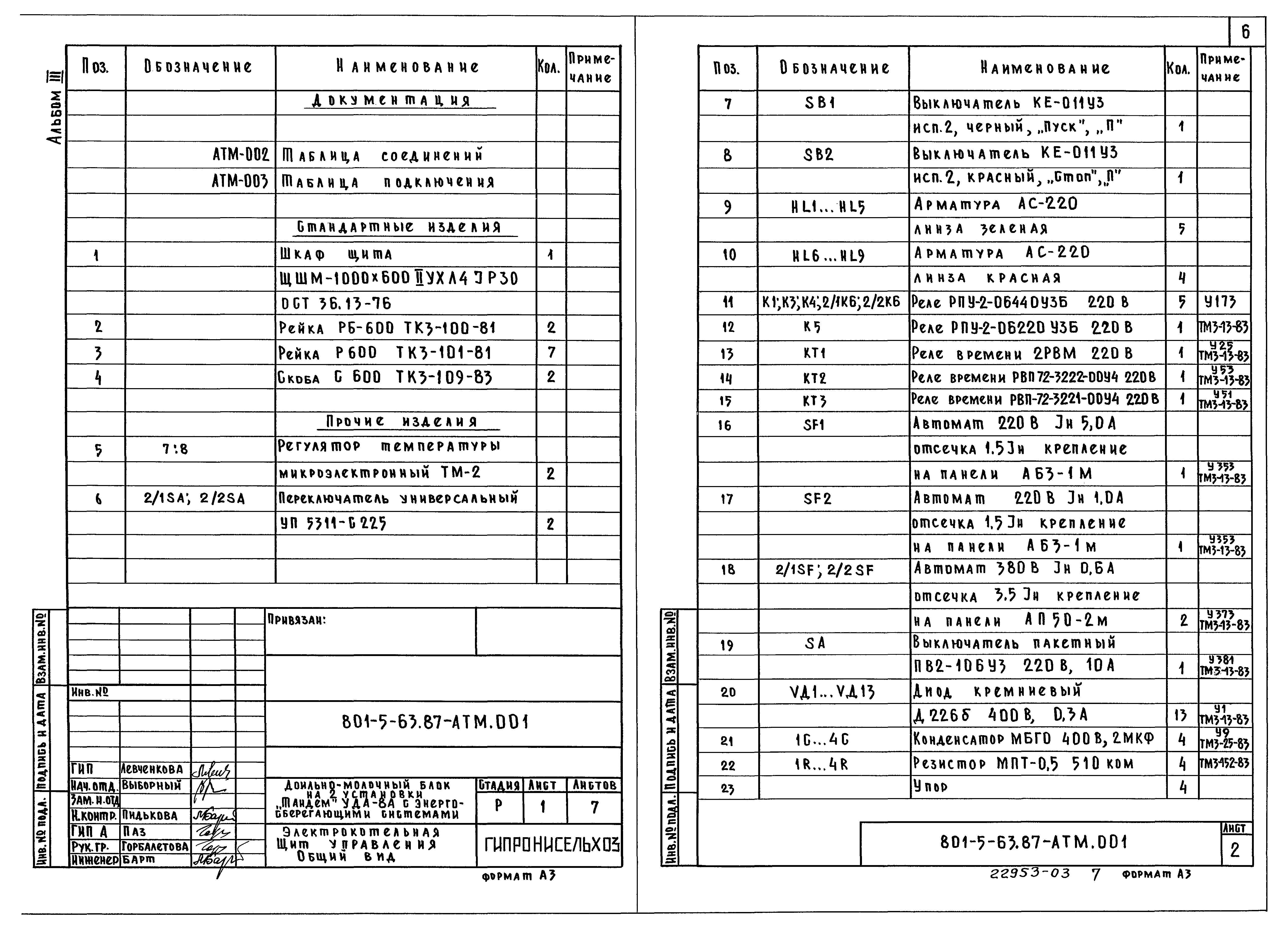 Типовой проект 801-5-63.87