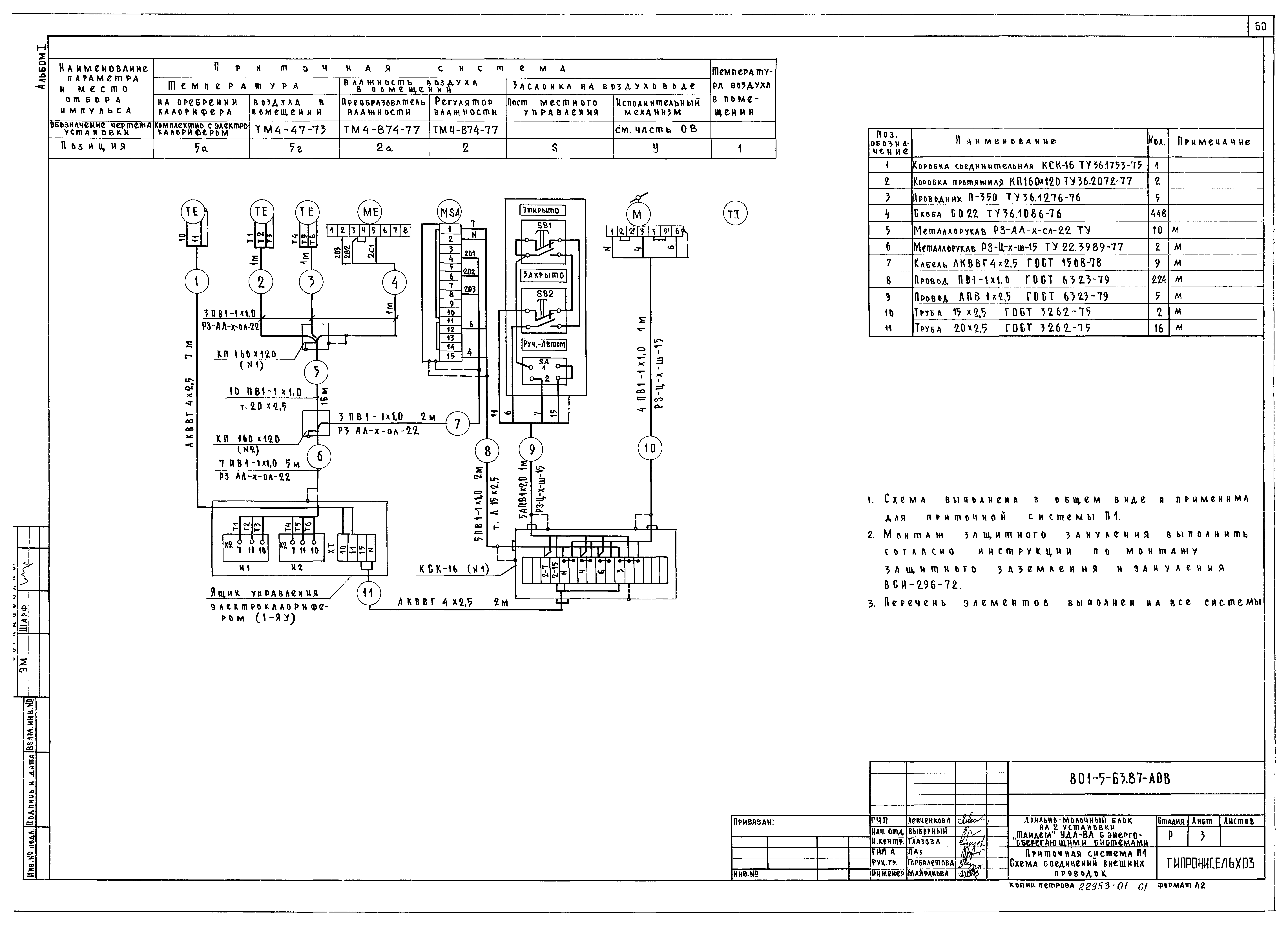 Типовой проект 801-5-63.87