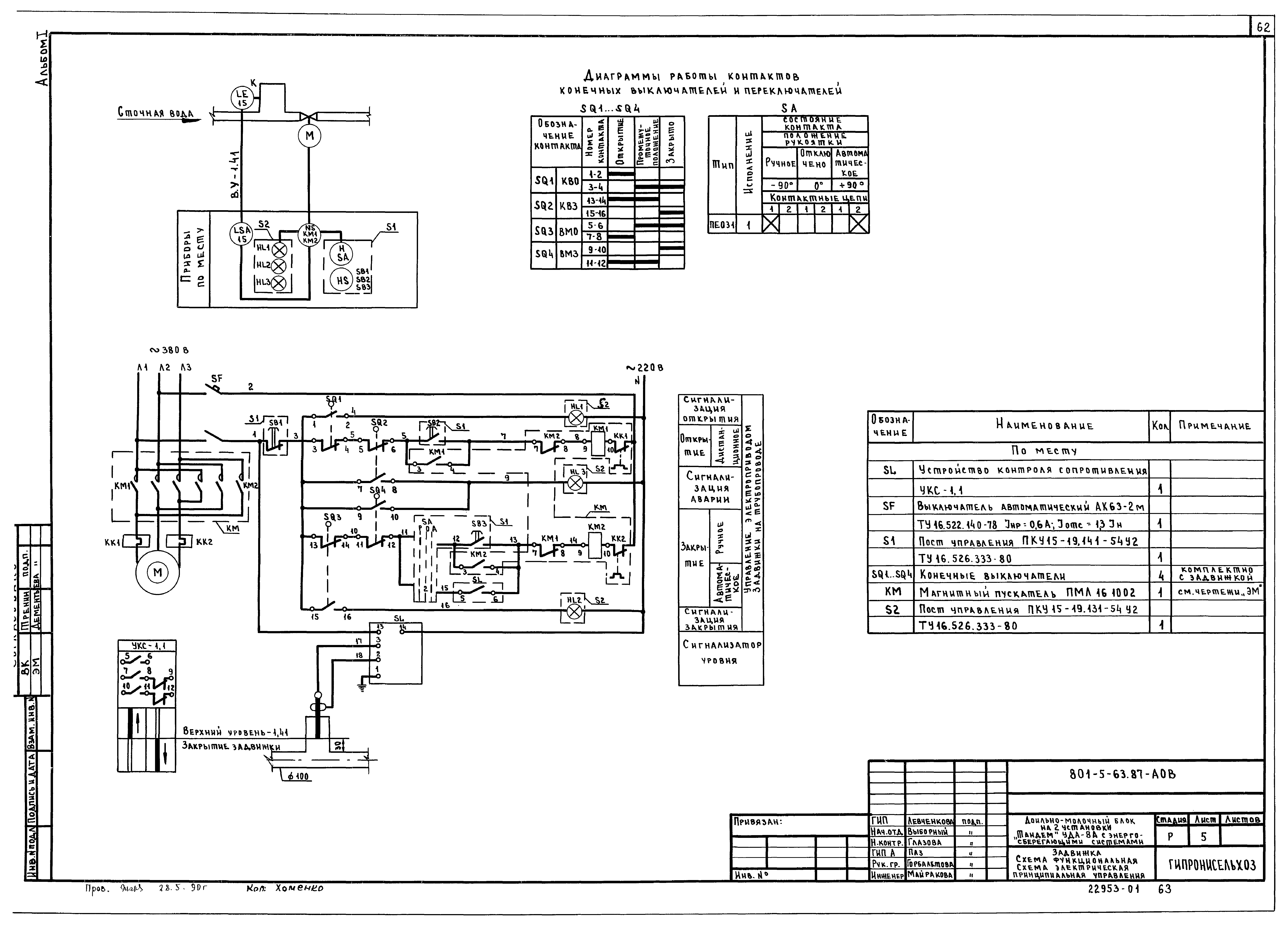 Типовой проект 801-5-63.87