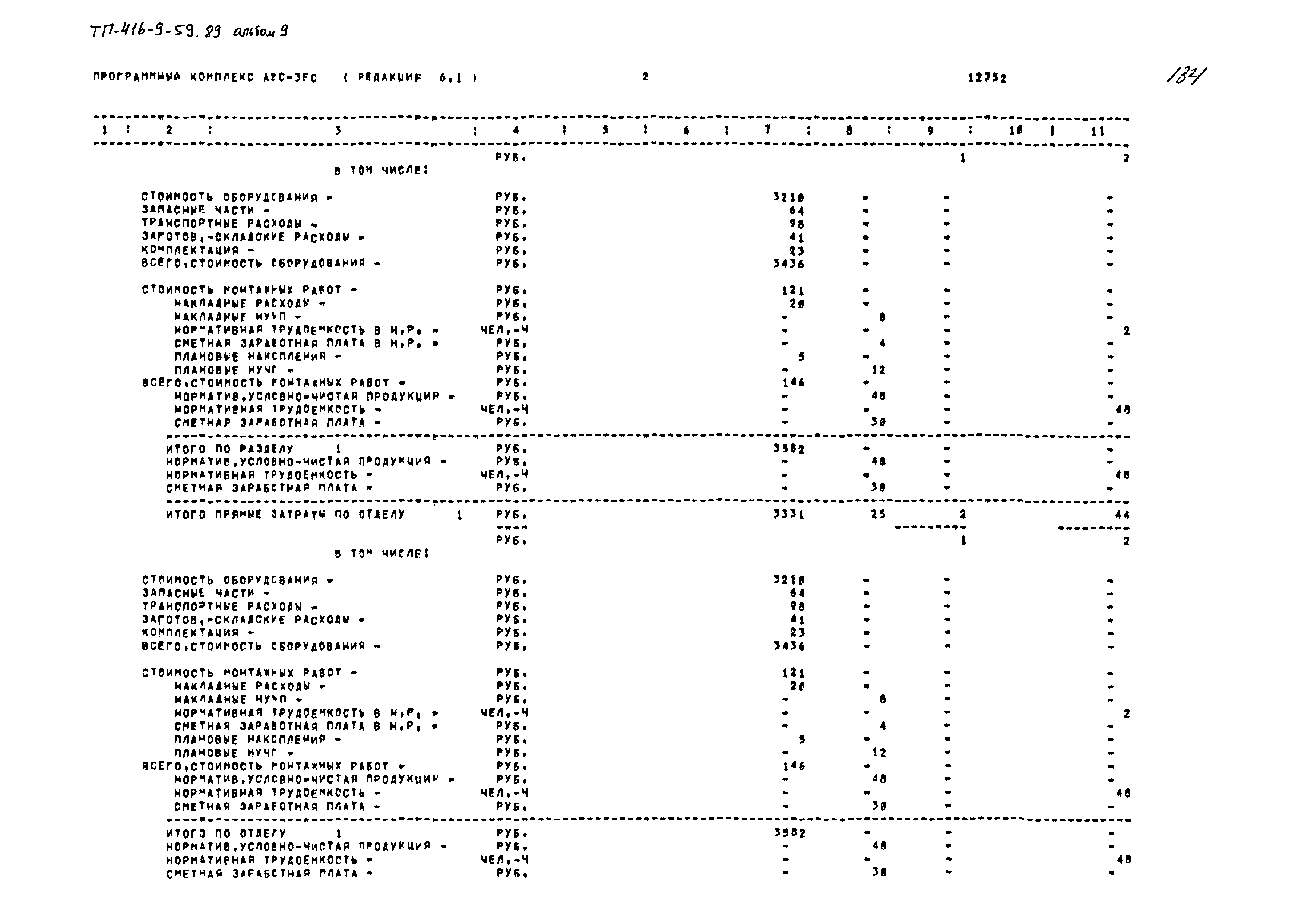 Типовой проект 416-9-59.89