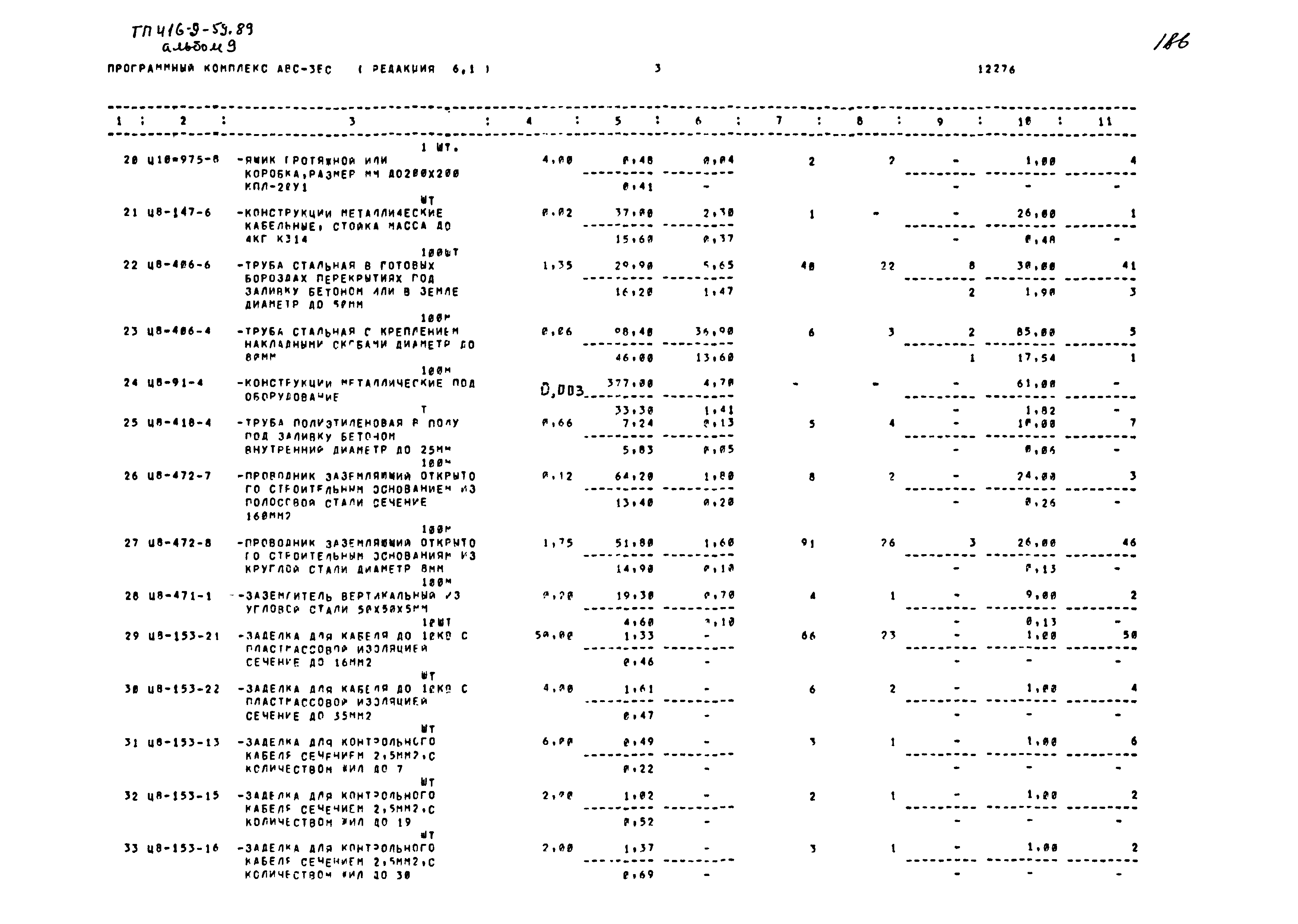 Типовой проект 416-9-59.89