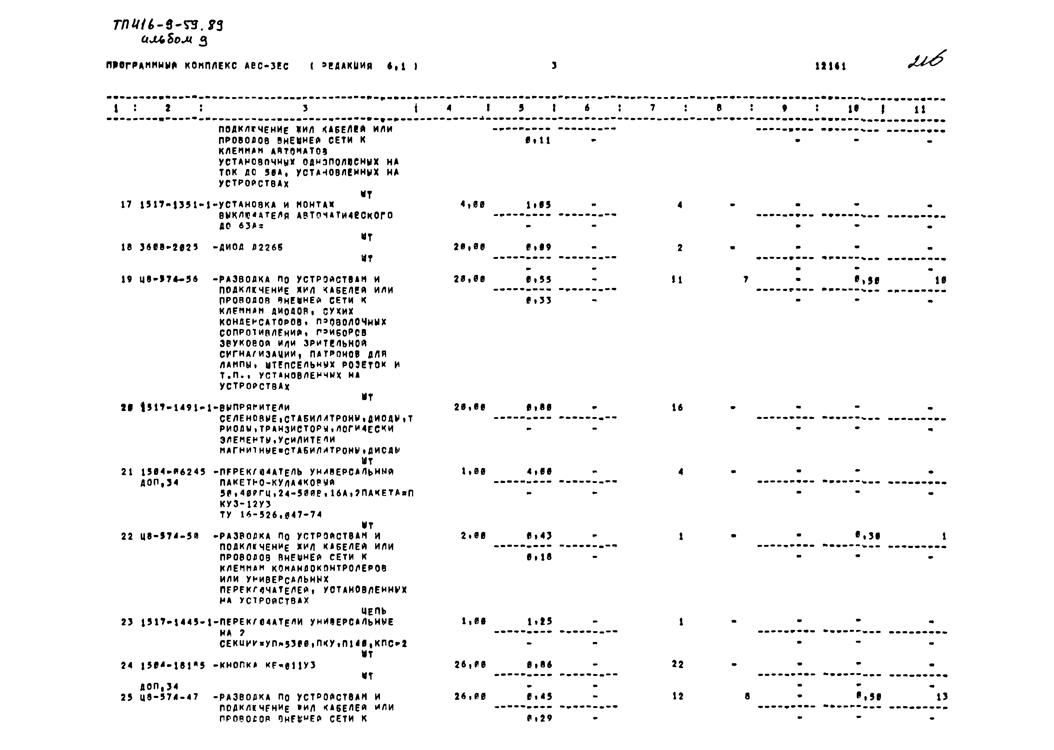 Типовой проект 416-9-59.89