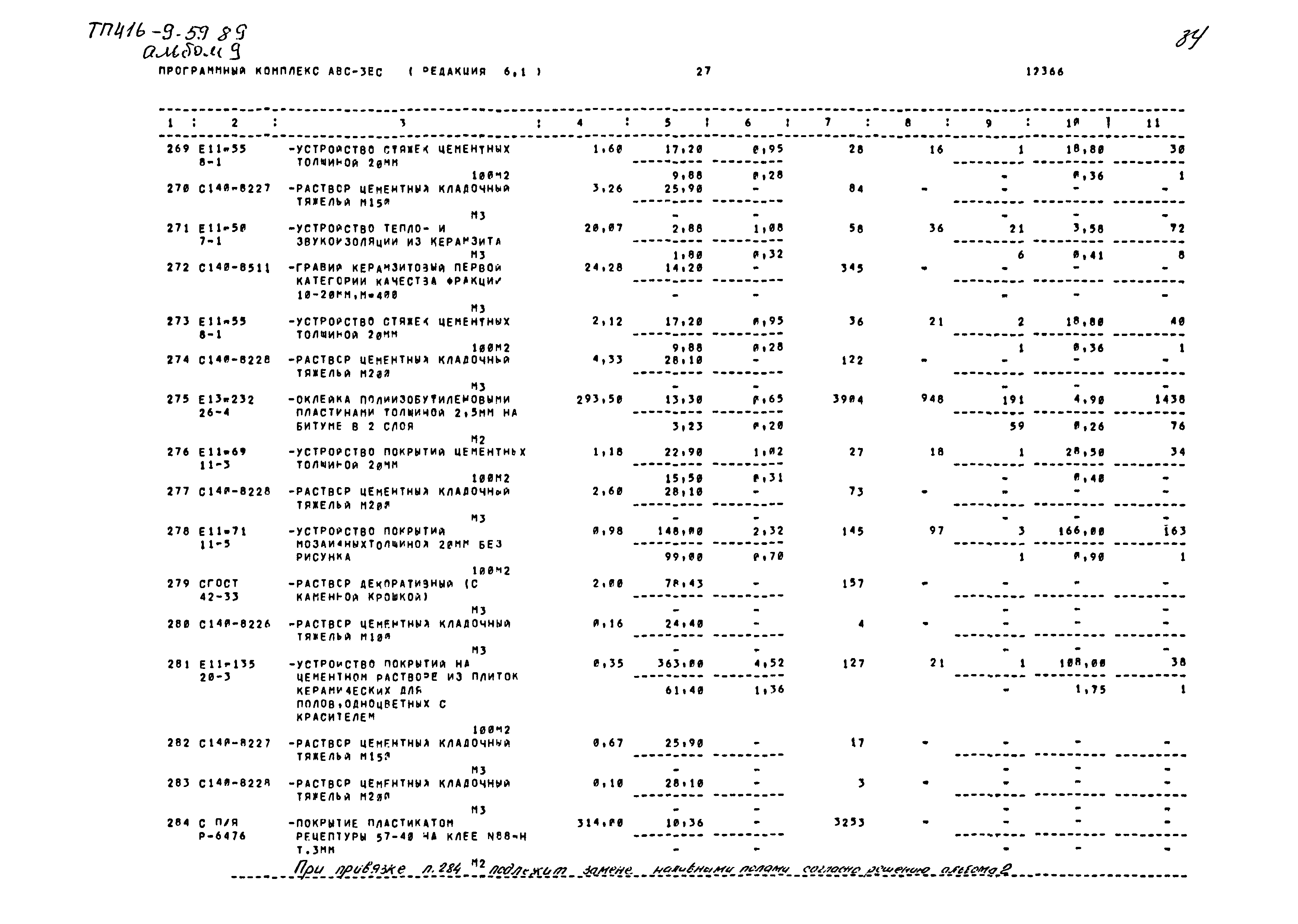 Типовой проект 416-9-59.89