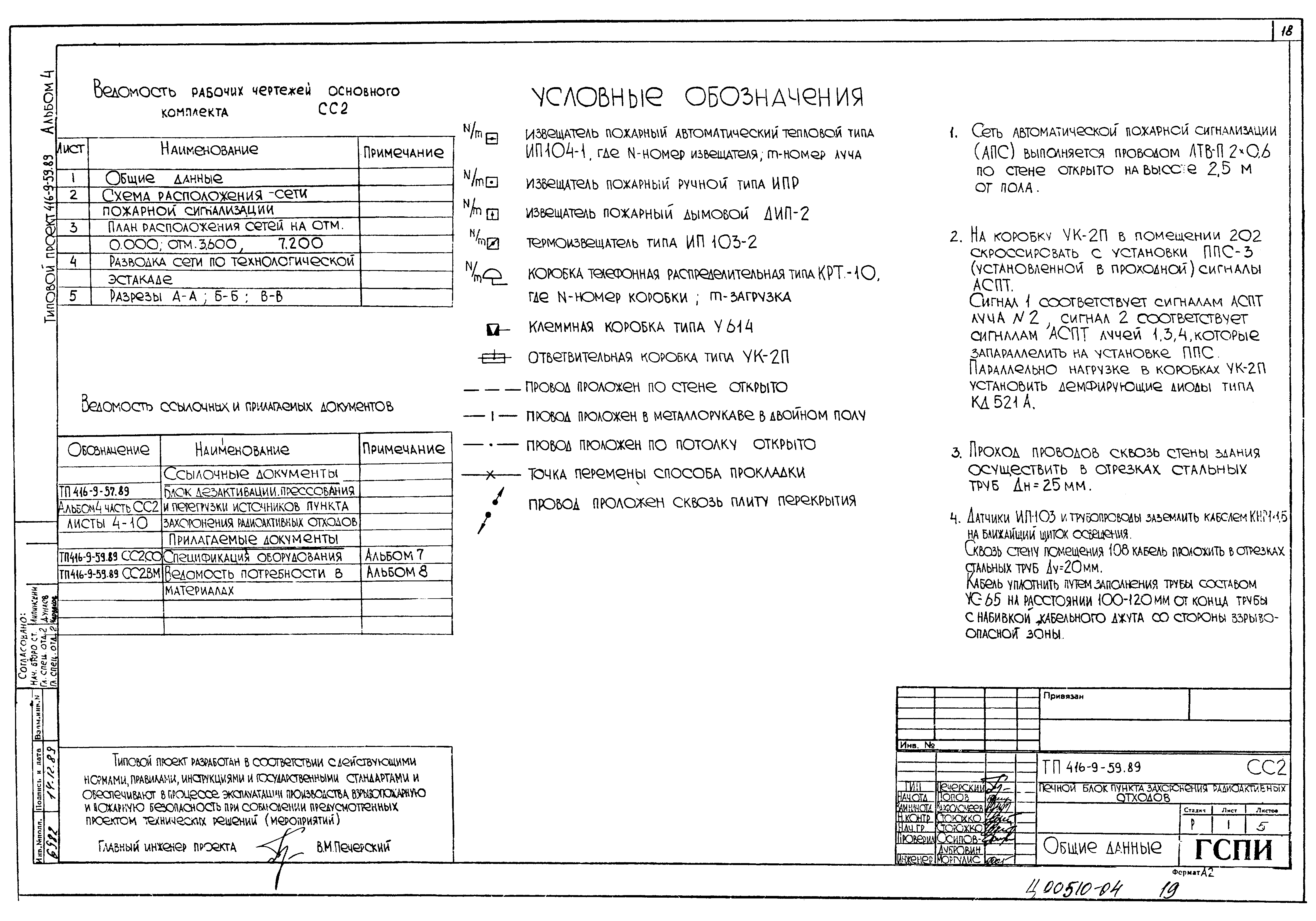 Типовой проект 416-9-59.89