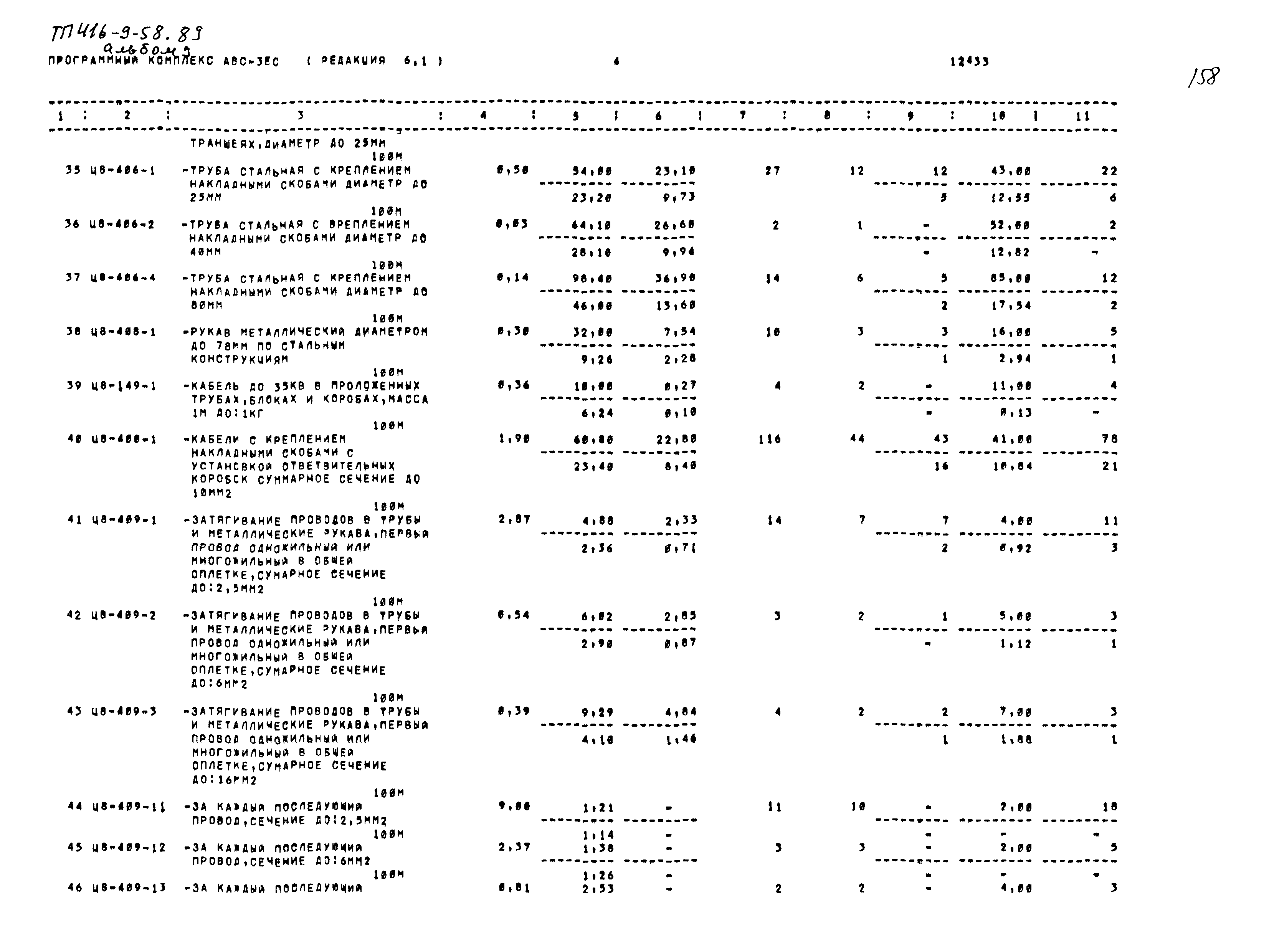 Типовой проект 416-9-58.89