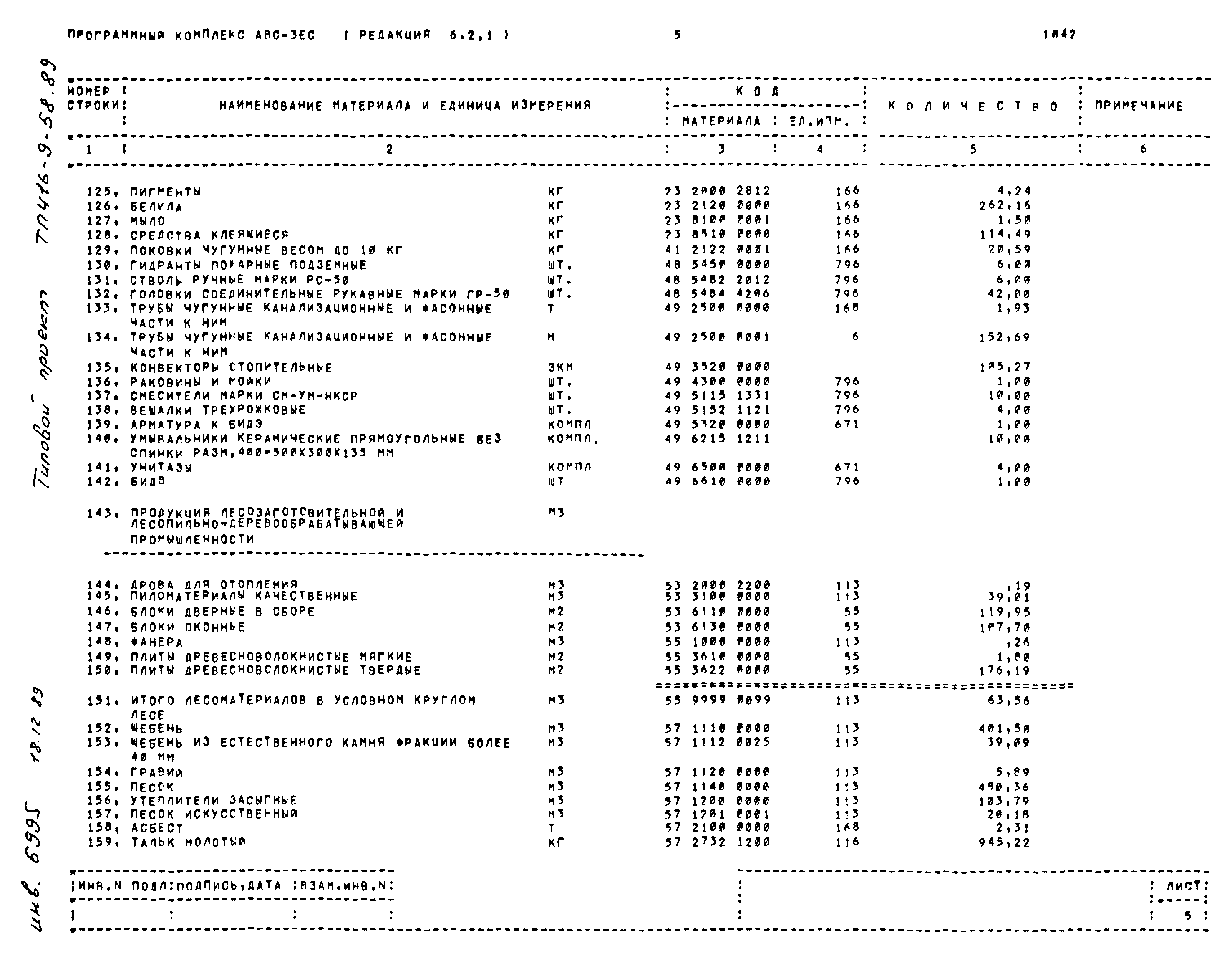 Типовой проект 416-9-58.89