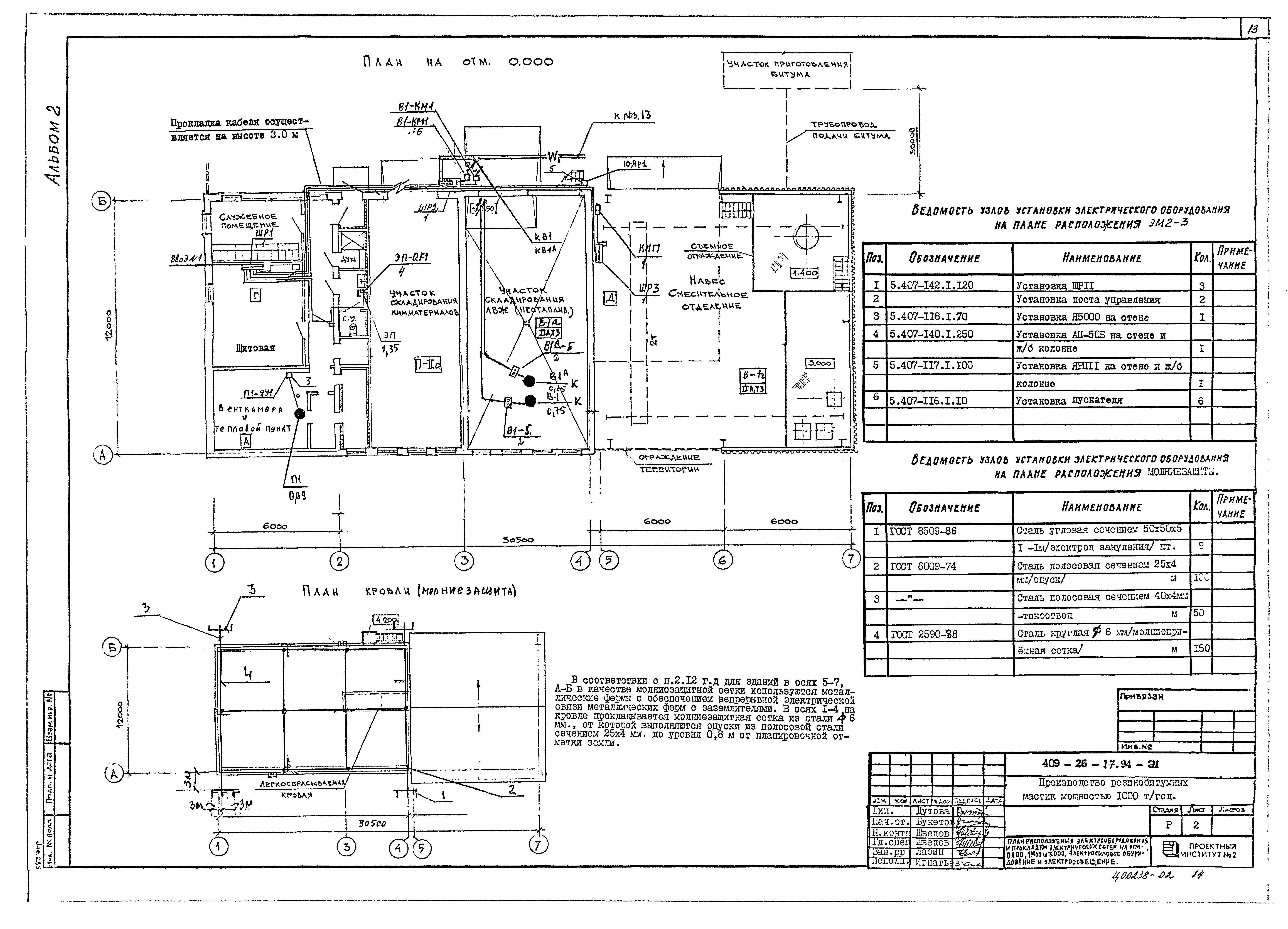 Типовой проект 409-26-17.94