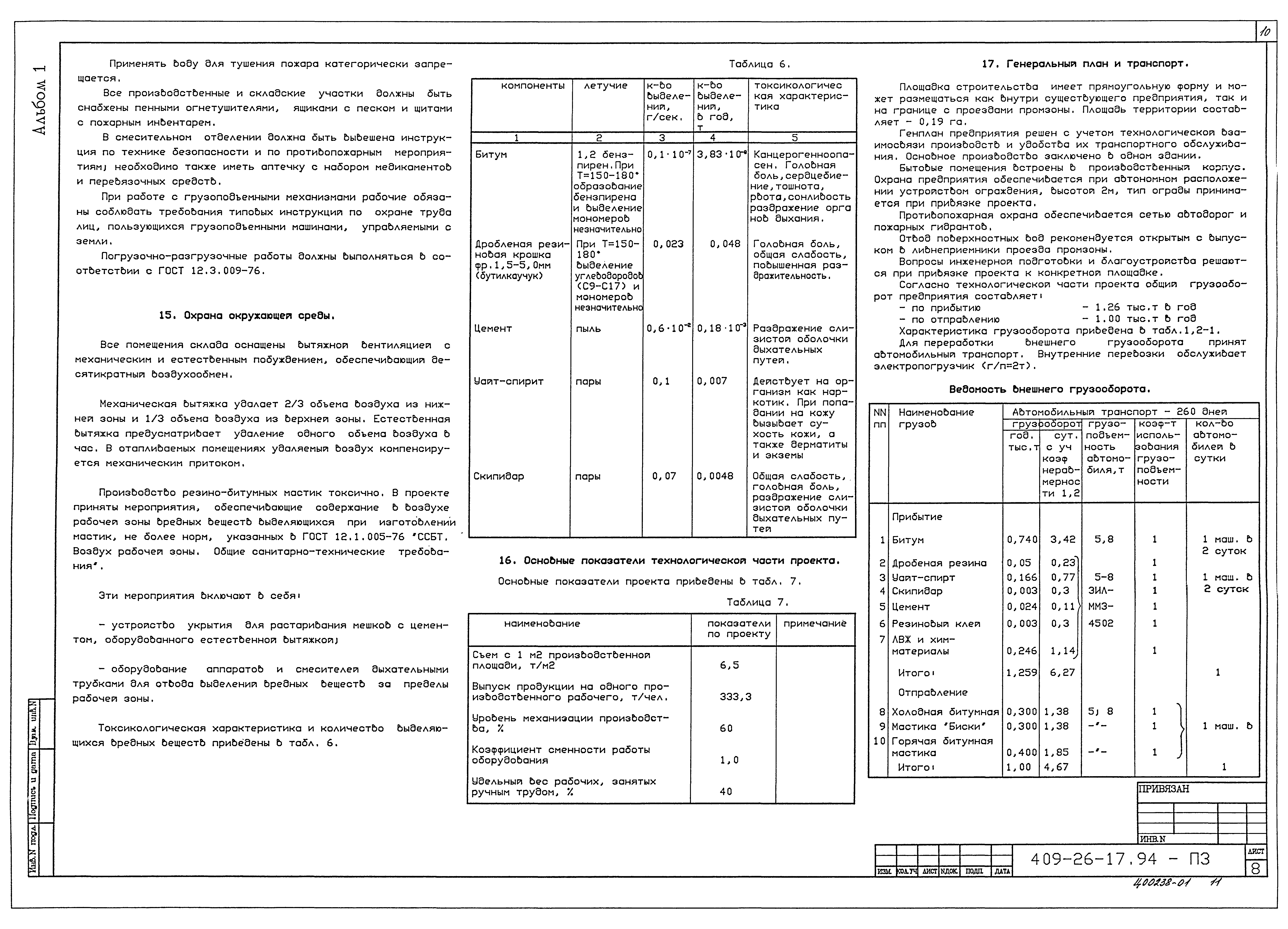 Типовой проект 409-26-17.94