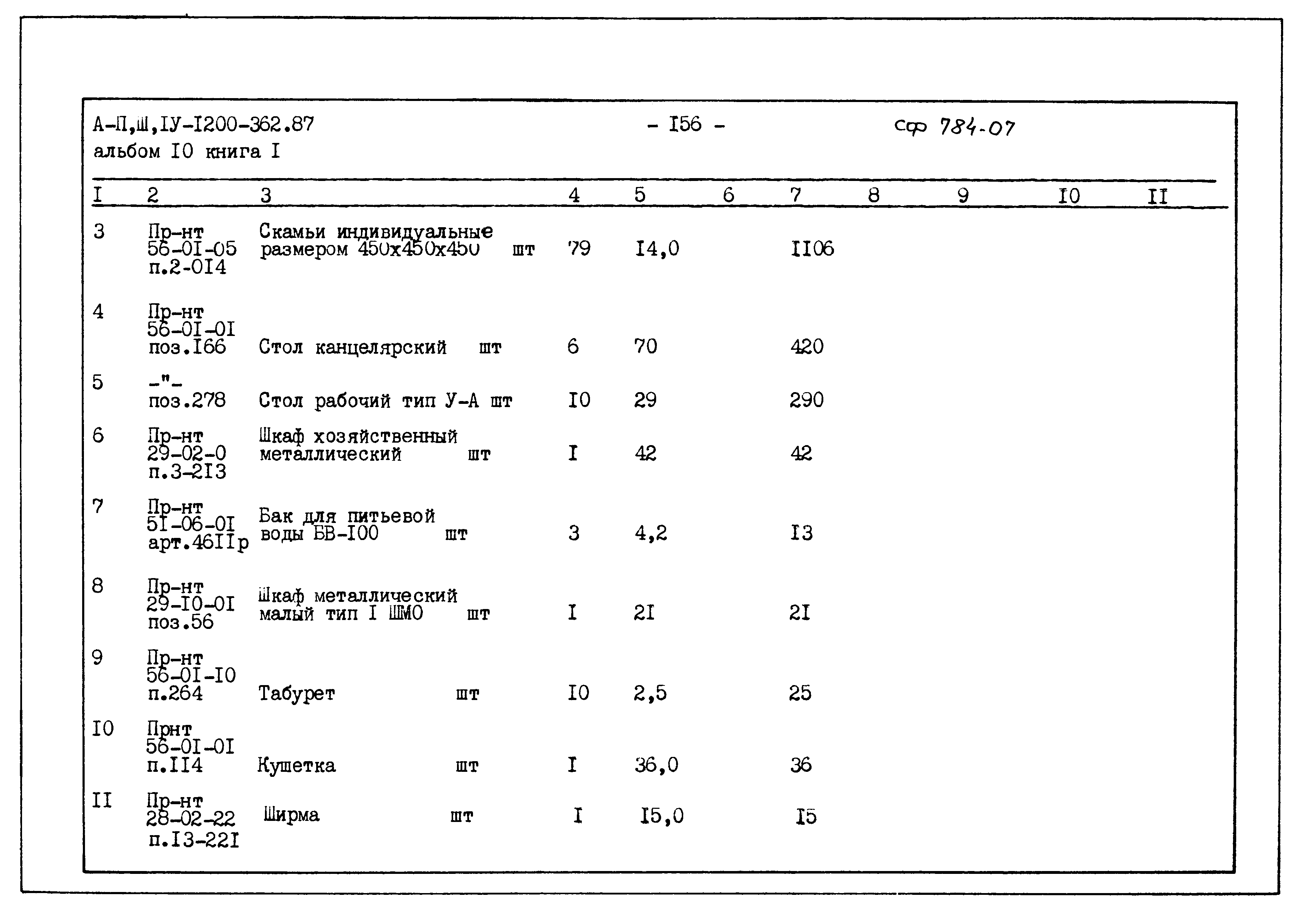 Типовой проект А-II,III,IV-1200-362.87