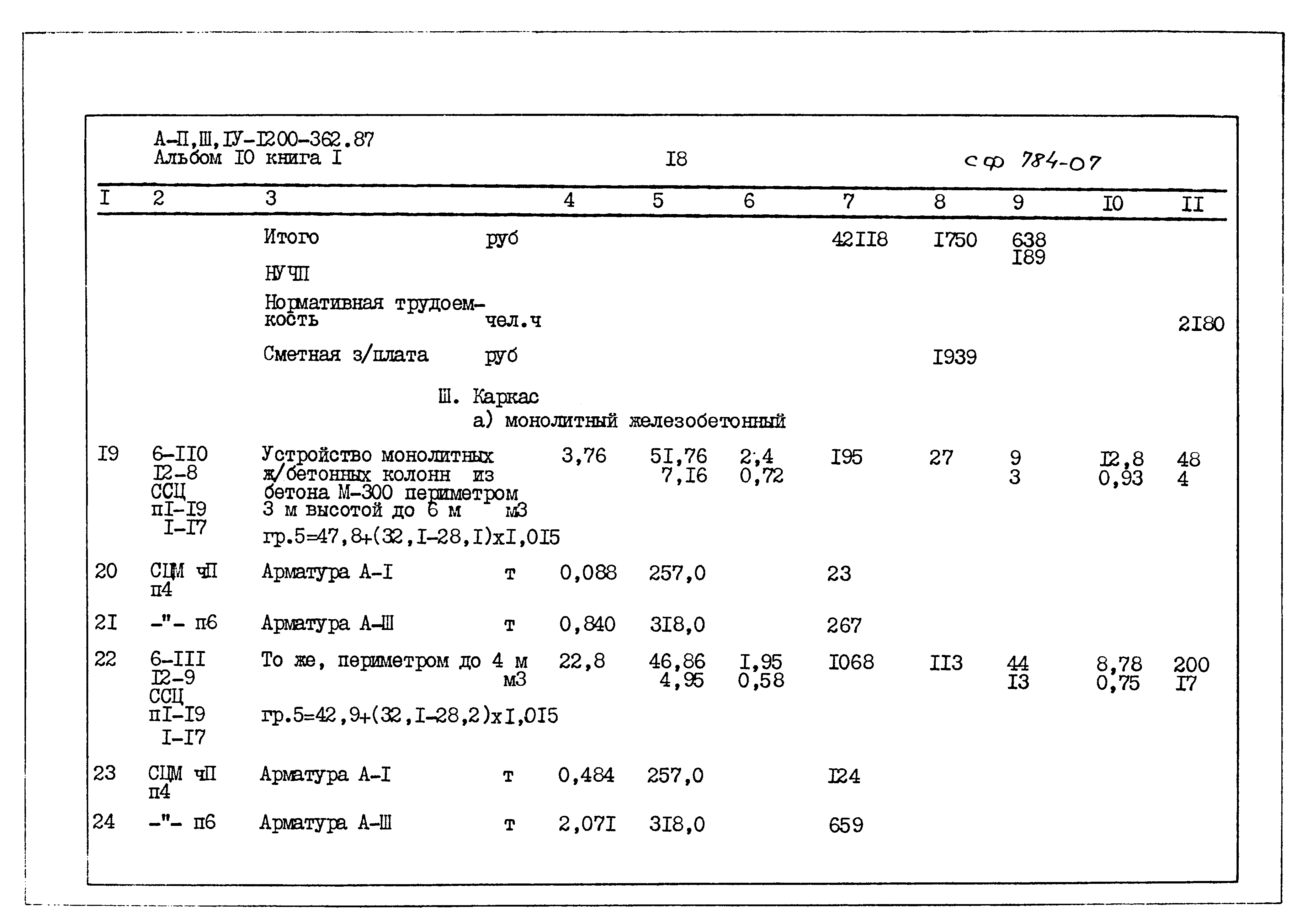 Типовой проект А-II,III,IV-1200-362.87