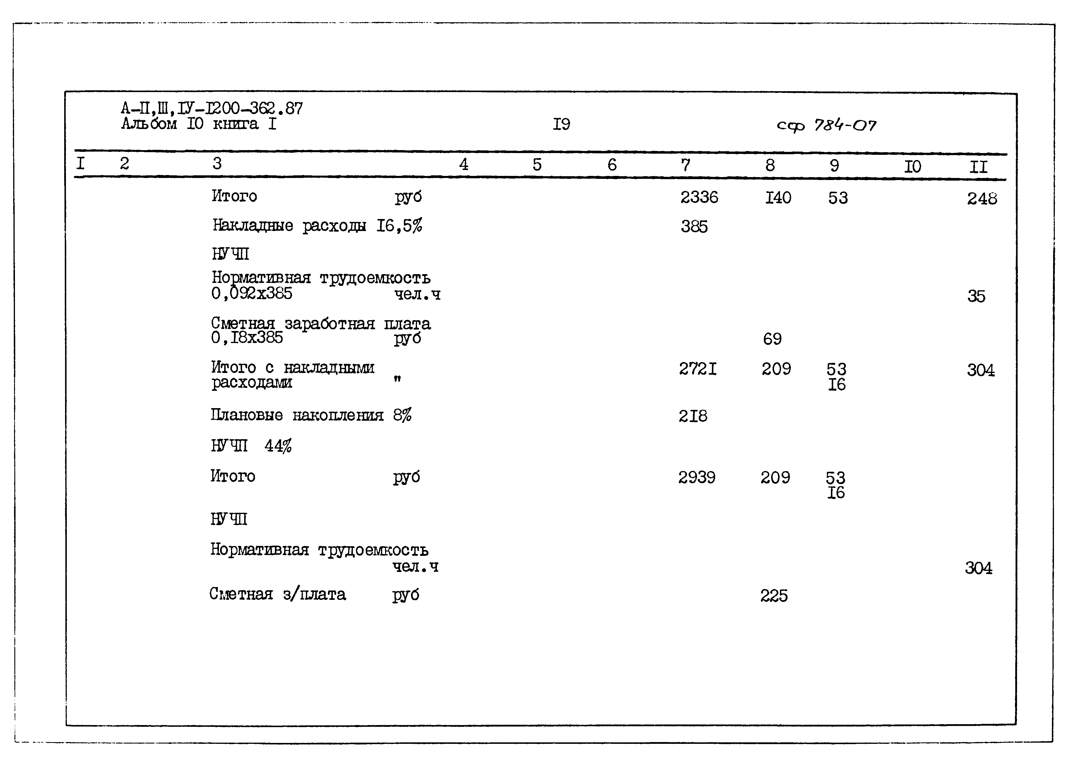Типовой проект А-II,III,IV-1200-362.87